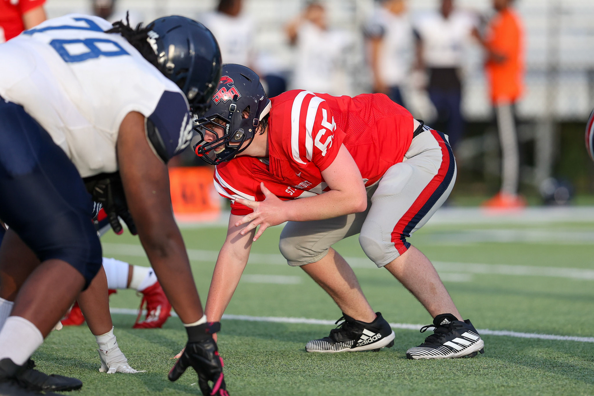 SBA Football Scrimmage on Friday, August 5, 2022 at St. Benedict at Auburndale in Memphis, TN. (Ryan Beatty/SBA)