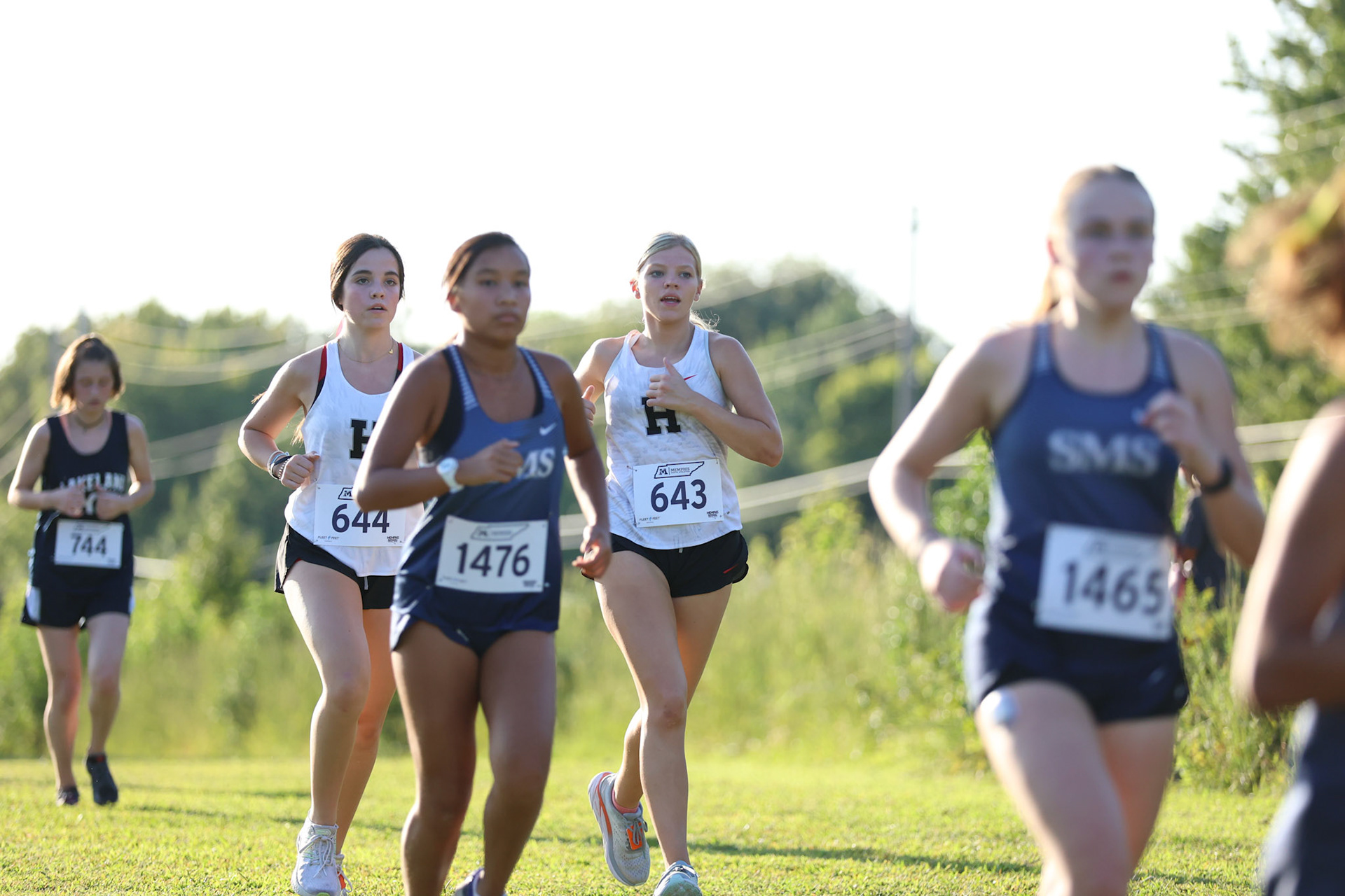 St. Benedict Cross Country MYA Meet 1 at Shelby Farms on Wednesday, September 14, 2022. (Ryan Beatty/SBA)