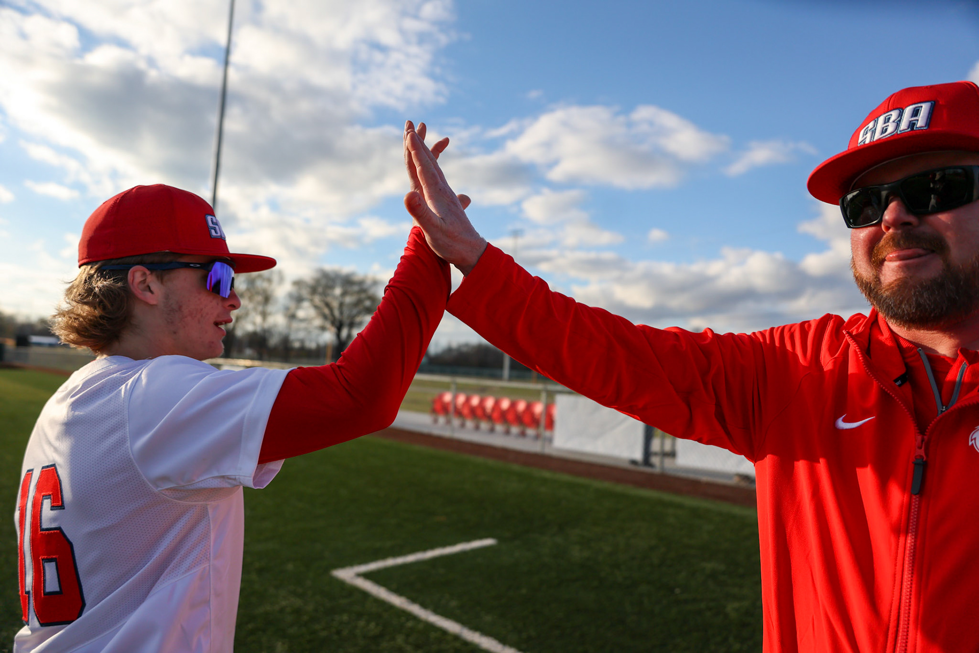 SBA Baseball vs Fayette Academy at USA Stadium in Millington, TN on Monday, March 13, 2023. (Ryan Beatty Photo)