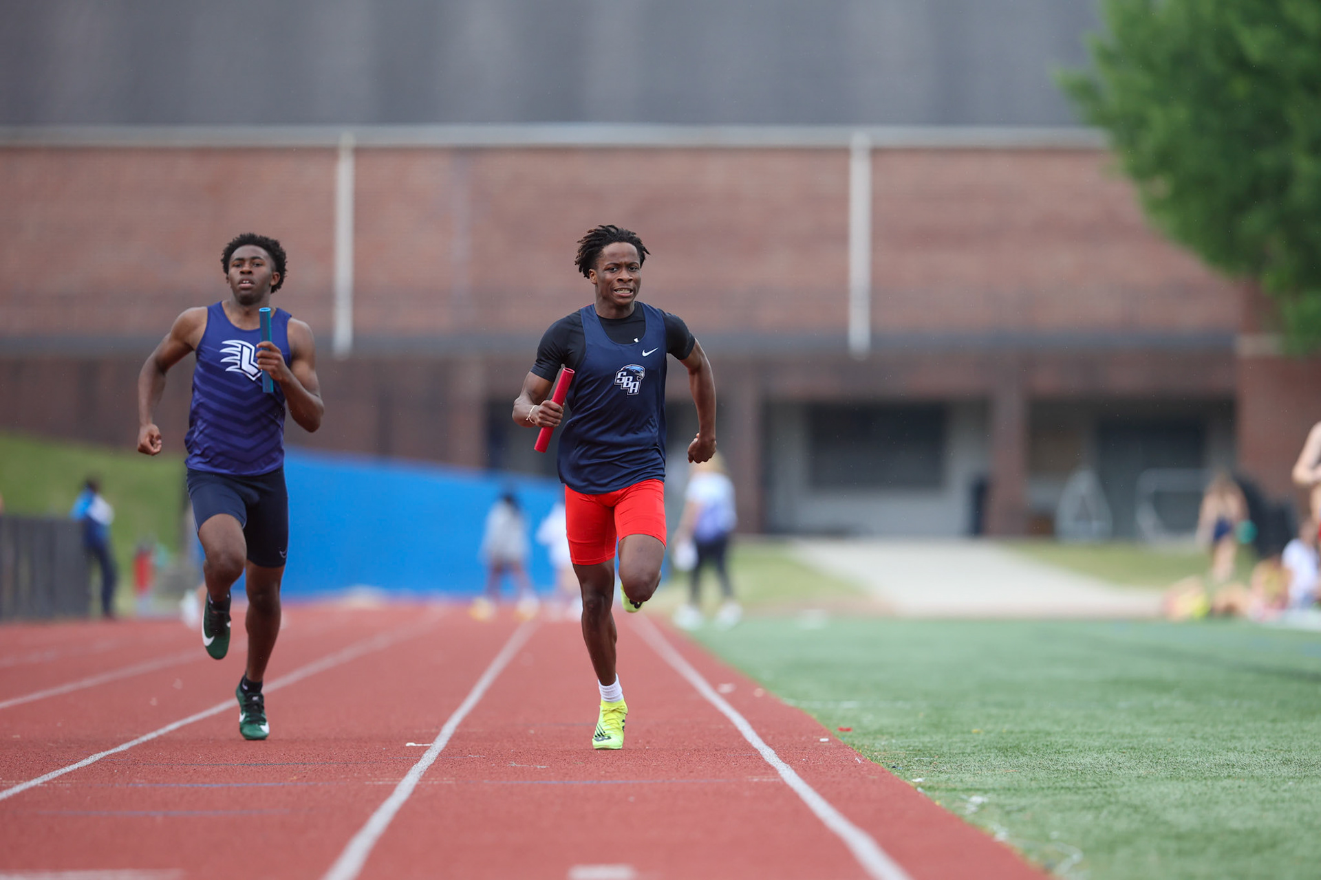 St. Benedict Track at Memphis University School in Memphis, TN on May 3, 2022. (Ryan Beatty/SBA)