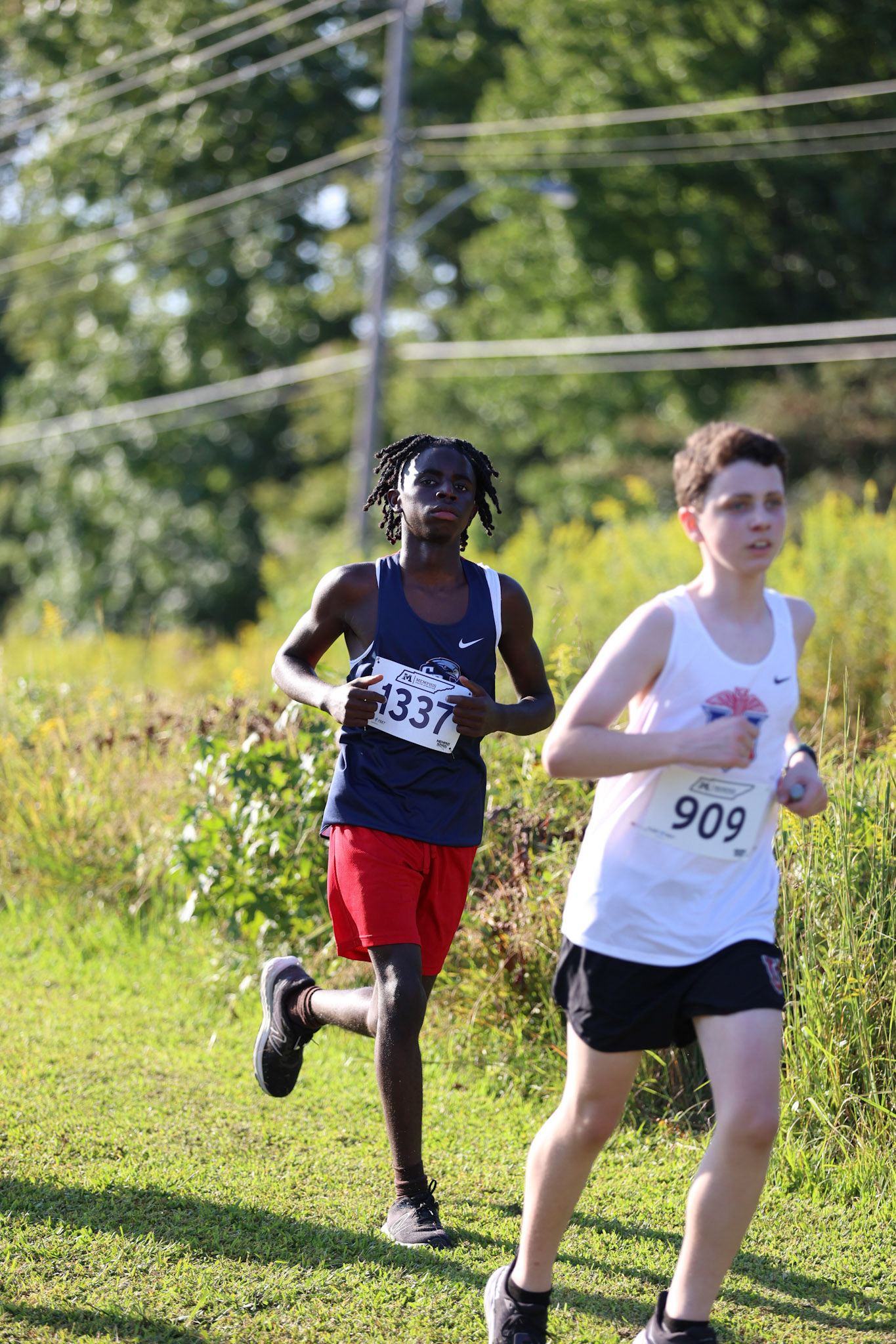 St. Benedict Cross Country MYA Meet 1 at Shelby Farms on Wednesday, September 14, 2022. (Ryan Beatty/SBA)