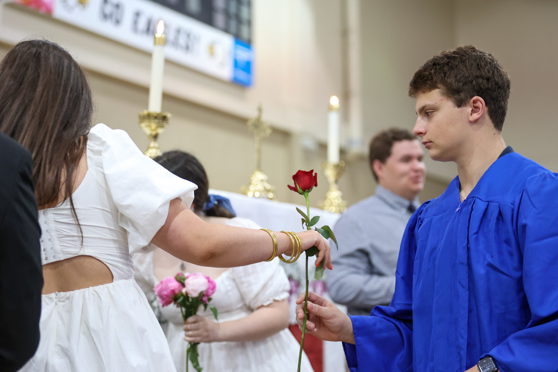 May Crowning at St. Benedict at Auburndale High School in Memphis, TN on May 3, 2022. (Ryan Beatty/SBA)