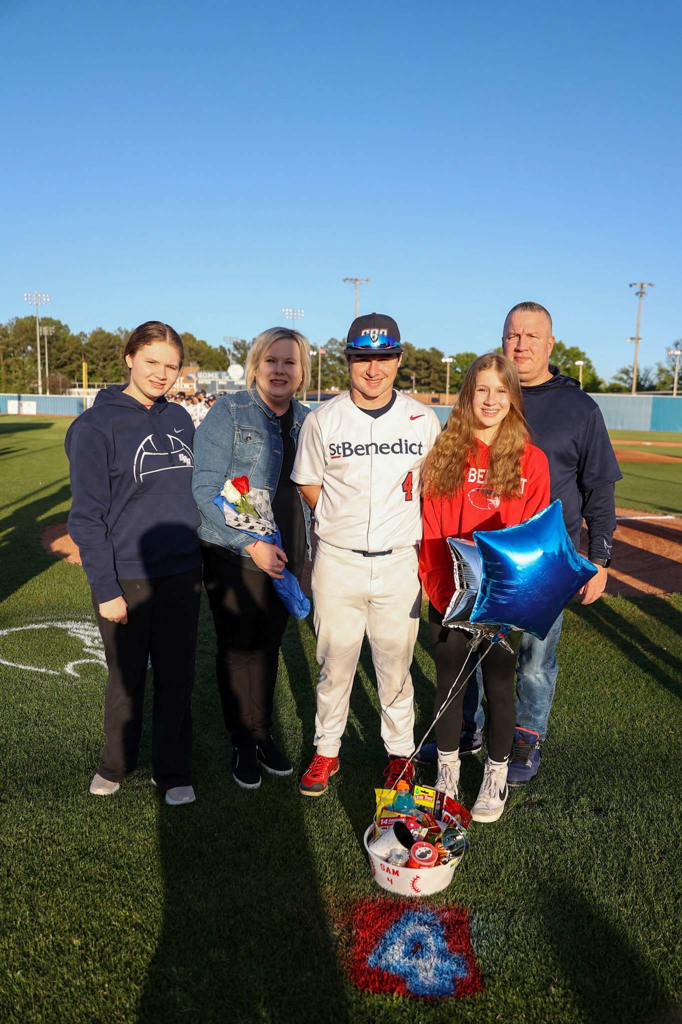 SBA Baseball Senior Night (Ryan Beatty Photo)