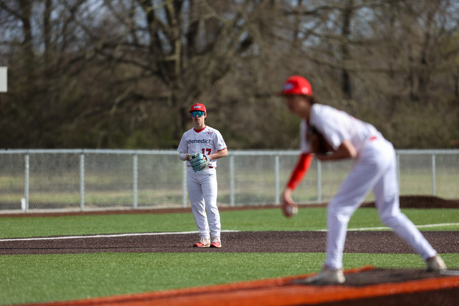 SBA Baseball vs Fayette Academy at USA Stadium in Millington, TN on Monday, March 13, 2023. (Ryan Beatty Photo)
