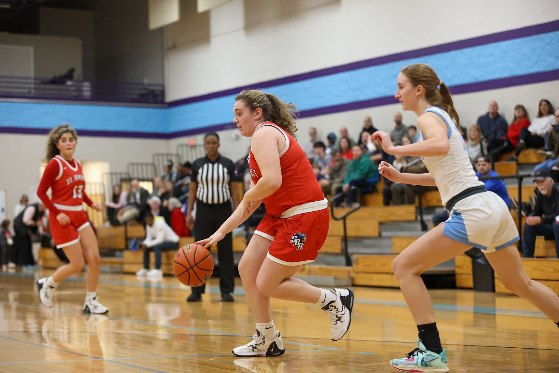 SBA Girls Basketball vs St. Agnes on Monday, January 23, 2022. (Ryan Beatty Photo)