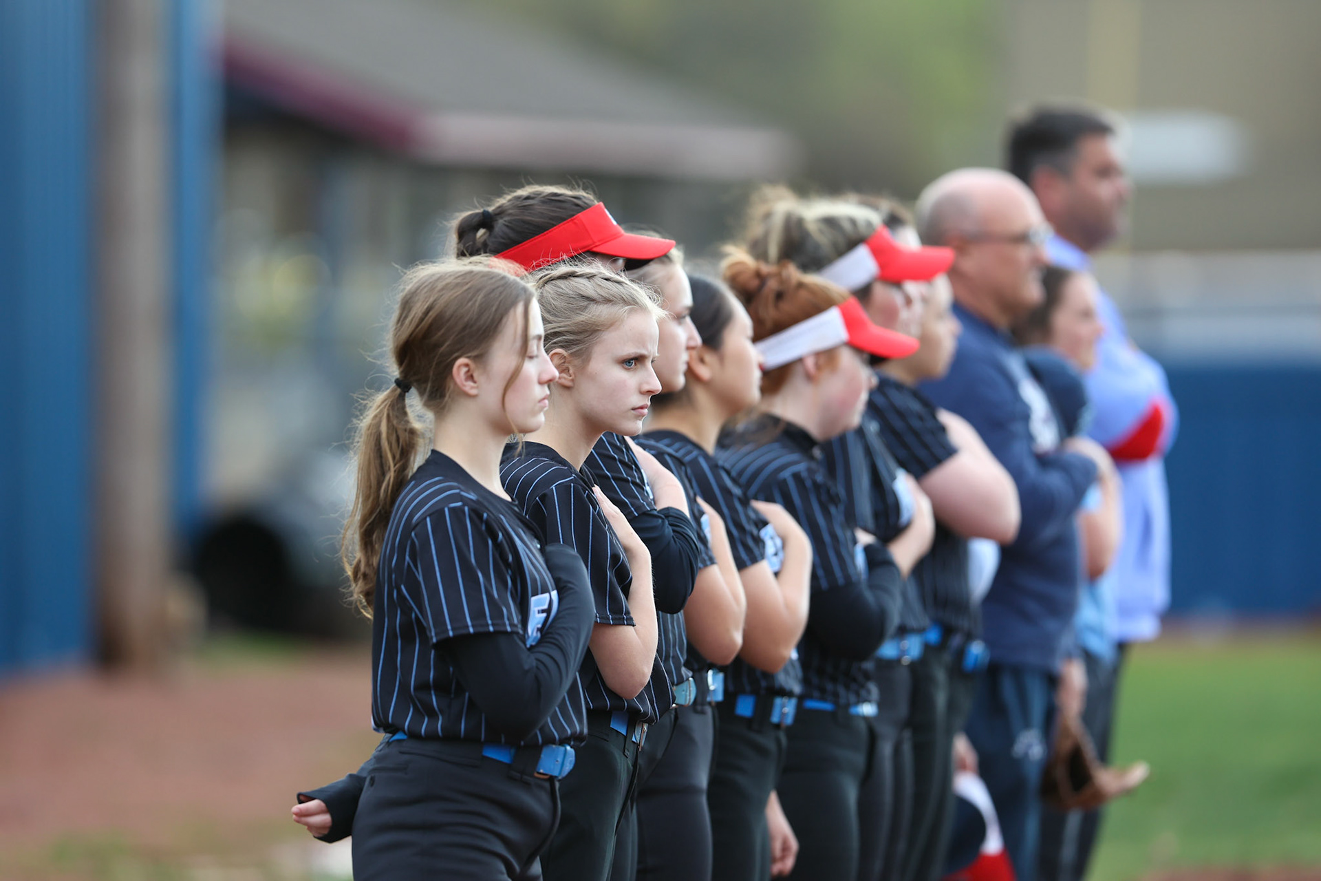 St. Benedict Softball vs St. Agnes Academy on Wednesday April 6, 2022 at St. Benedict At Auburndale High School in Memphis, TN. (Ryan Beatty/SBA)