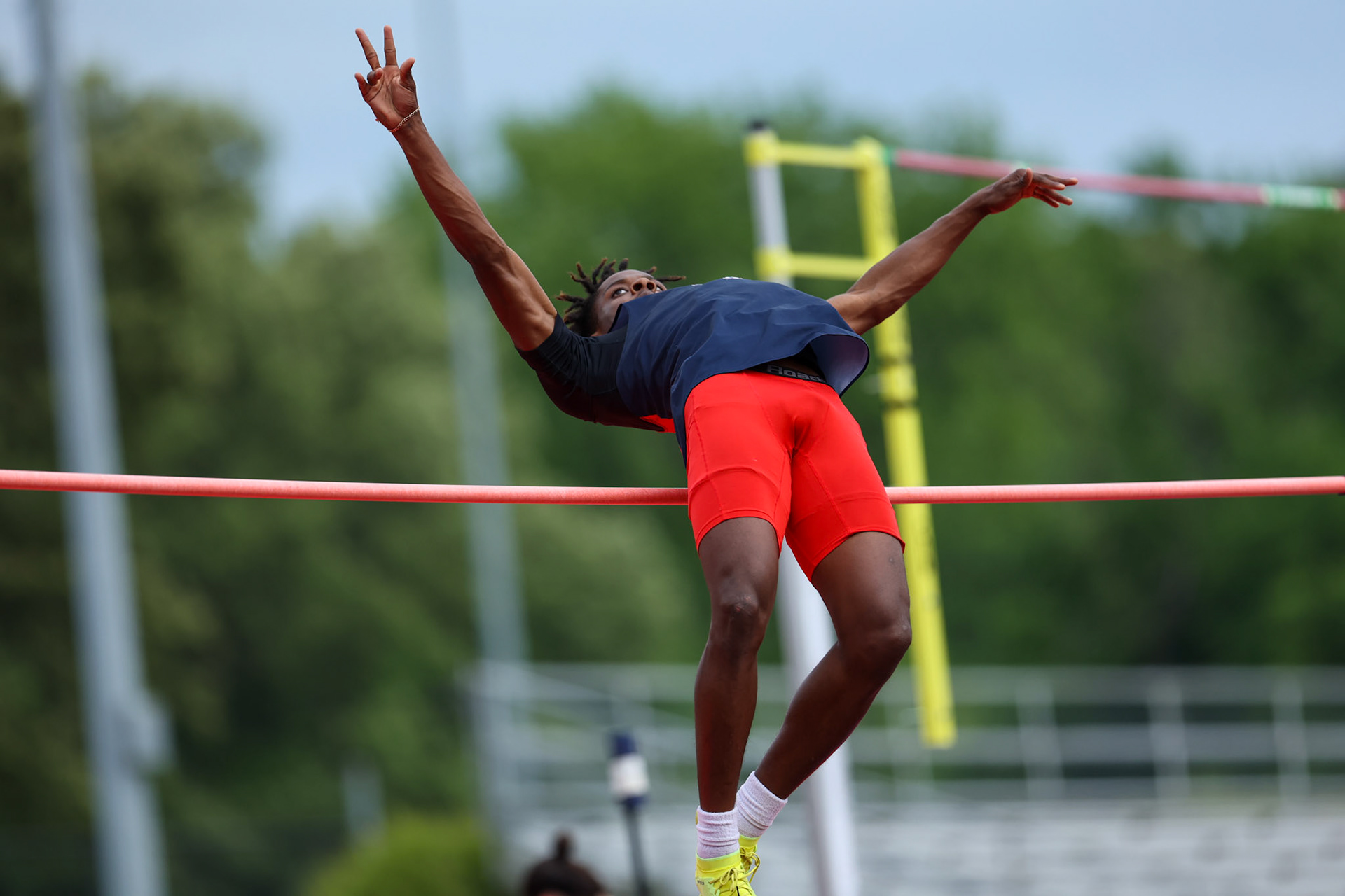 St. Benedict Track at Memphis University School in Memphis, TN on May 3, 2022. (Ryan Beatty/SBA)