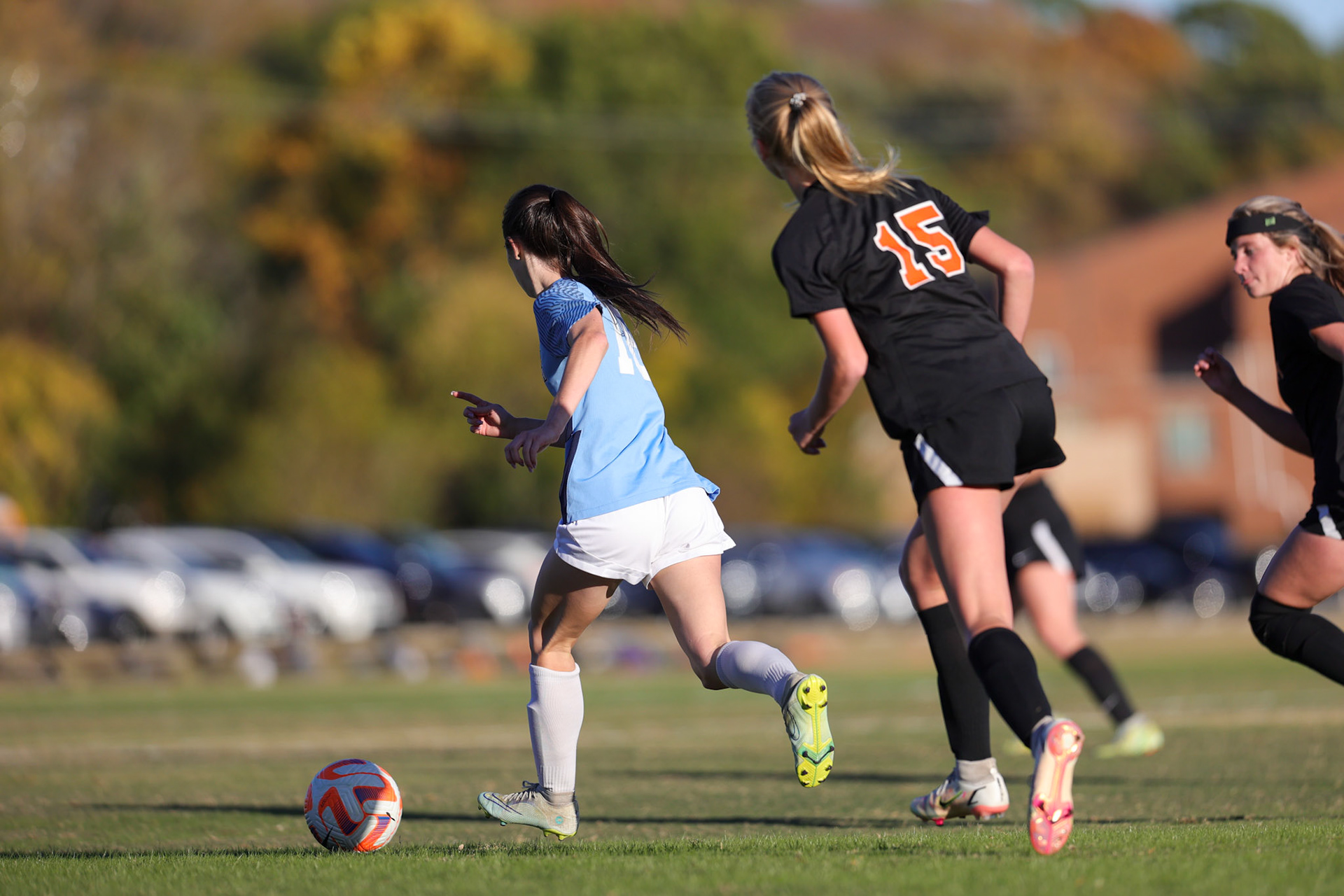 SBA Girl’s Soccer vs. Ensworth in the first round of the TSSAA State Tournament in Nashville, TN, on Oct. 17, 2022. (Ryan Beatty/SBA)