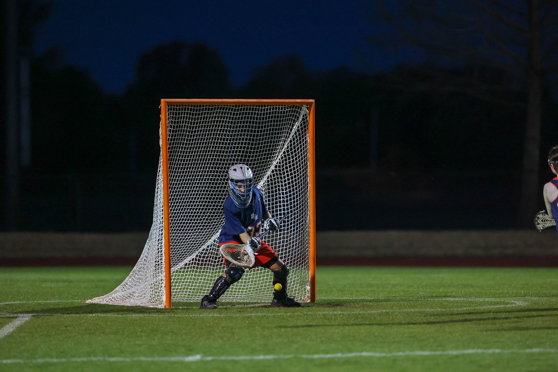 St. Benedict Lacrosse vs St. George’s at St. George’s Independent School on April 12, 2022 in Memphis, TN. (Ryan Beatty/SBA)