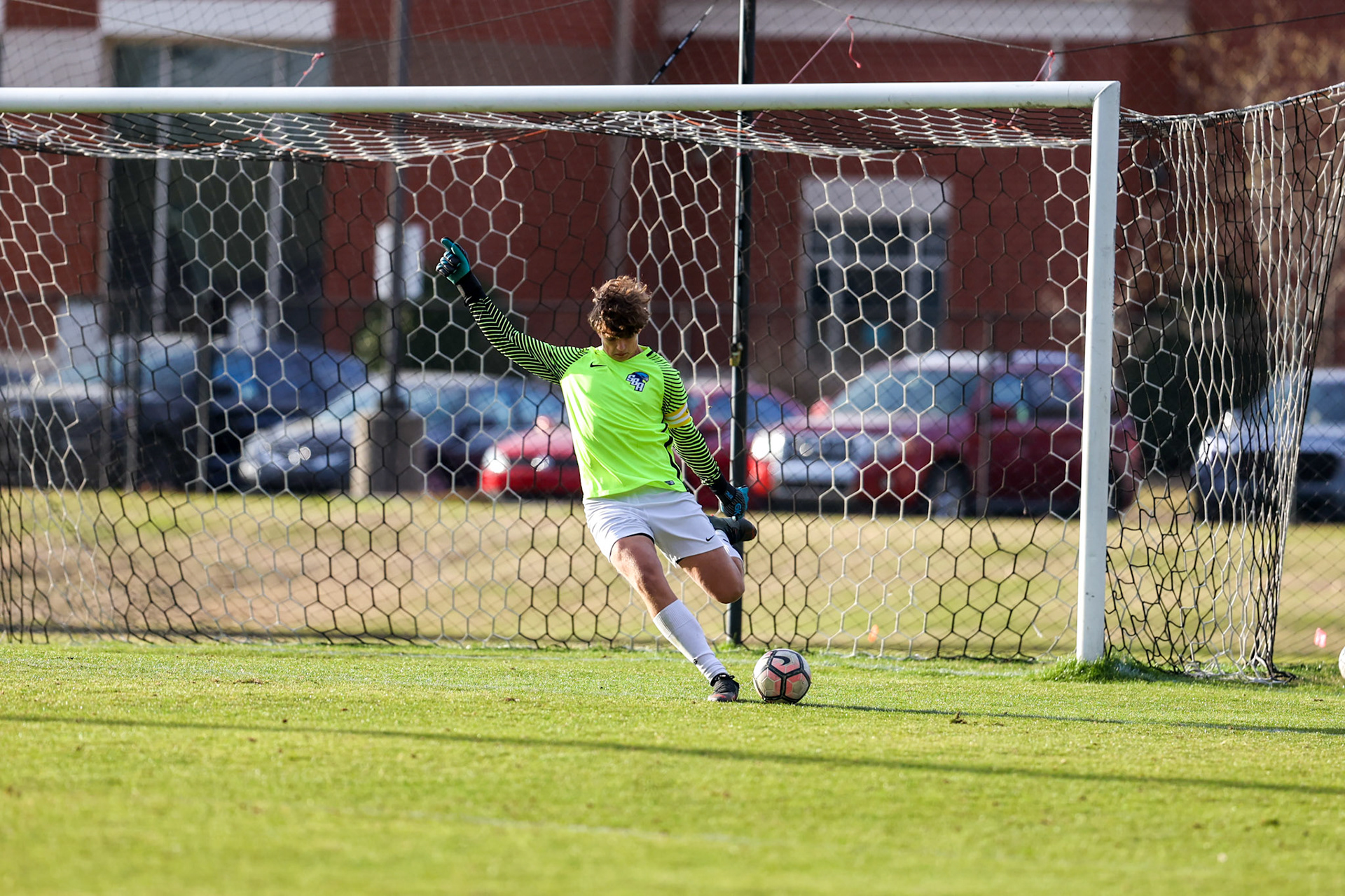 St. Benedict Soccer vs Millington on April 7, 2022 at St. Benedict At Auburndale High School in Memphis, TN. (Ryan Beatty/SBA)