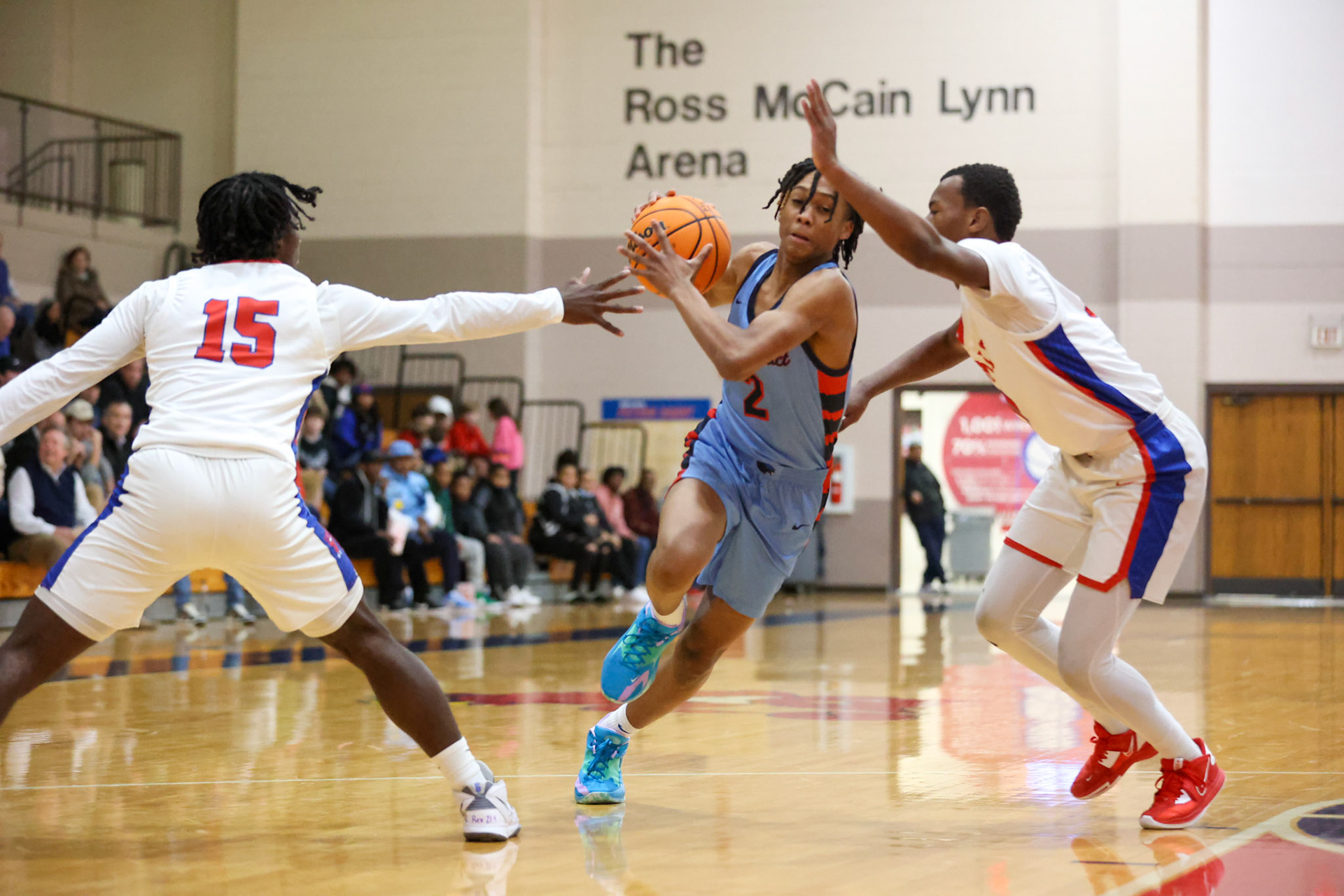 SBA Boys Basketball at MUS. (Ryan Beatty Photo)