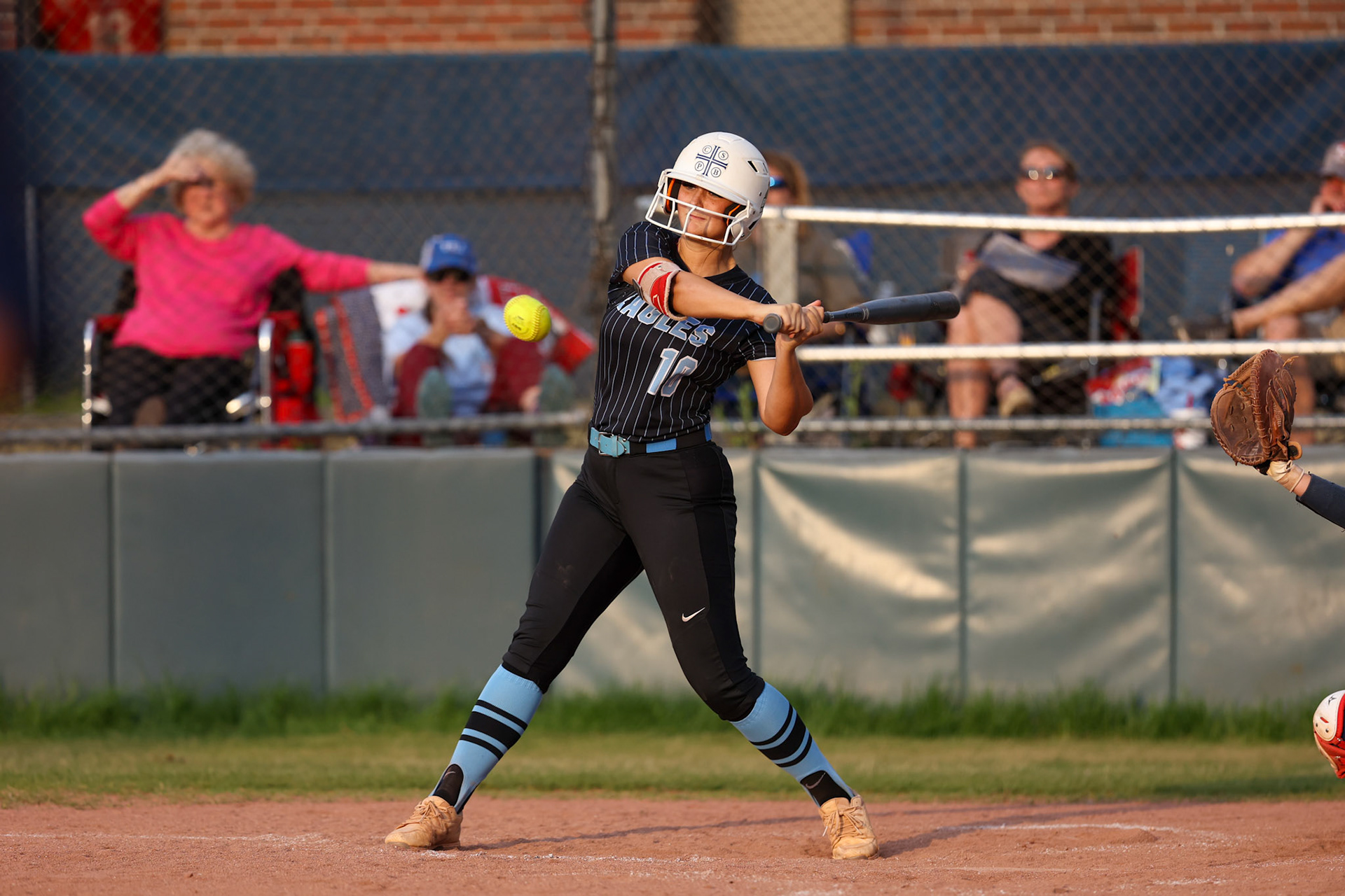 St. Benedict Softball vs Tipton Rosemark Academy at St. Benedict High School in Memphis, TN on May 3, 2022. (Ryan Beatty/SBA)