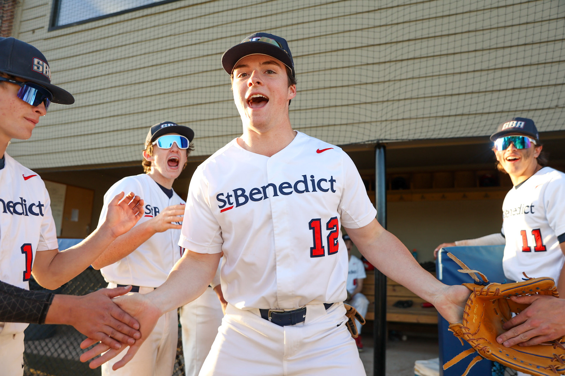 SBA Baseball Senior Night (Ryan Beatty Photo)