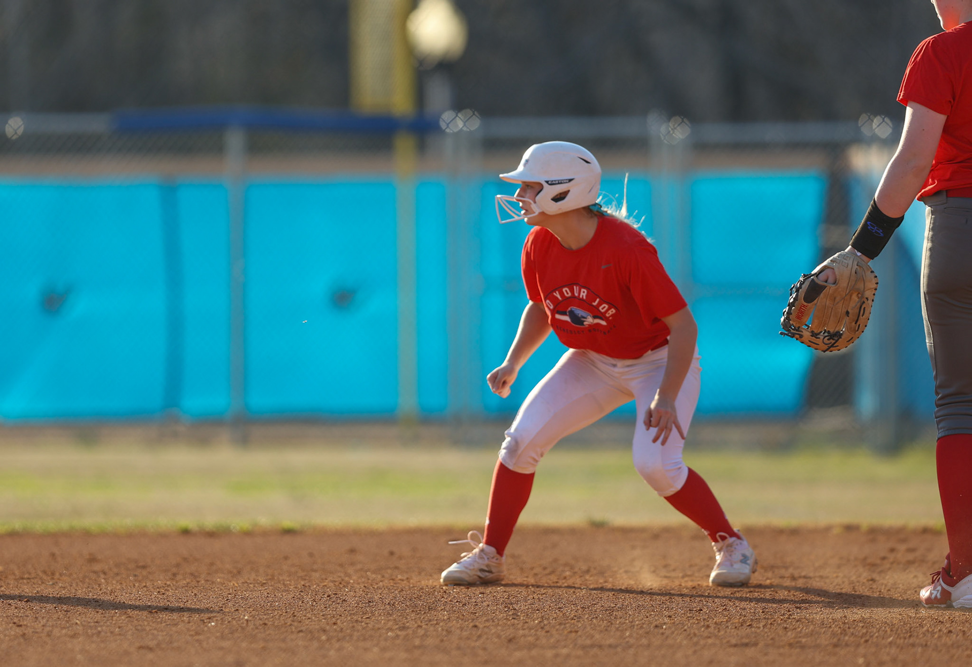 St. Benedict Softball vs Bartlett High School on March 3, 2022 at W.J. Freeman Park in Memphis, TN (Ryan Beatty/SBA)