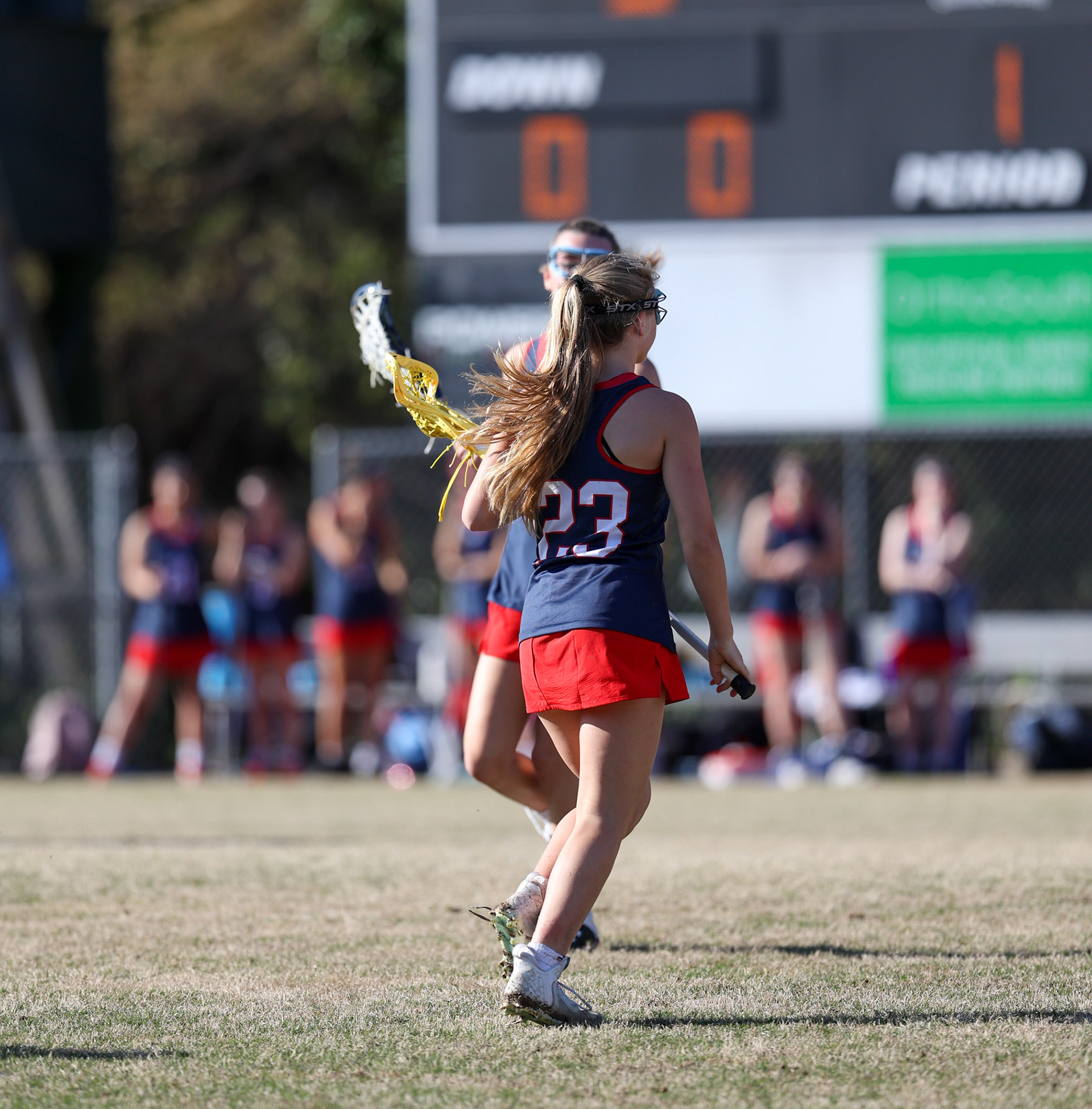 St. Benedict Girls Lacrosse vs St. Agnes on April 5, 2022 at St. Agnes Academy in Memphis, TN. (Ryan Beatty/SBA)