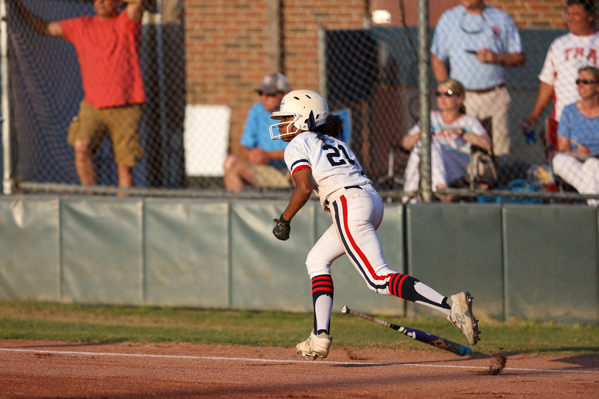 St. Benedict Softball vs TRA at St. Benedict At Auburndale on May 10, 2022 in the DII-AA Regional Softball Tournament. (Ryan Beatty/SBA)