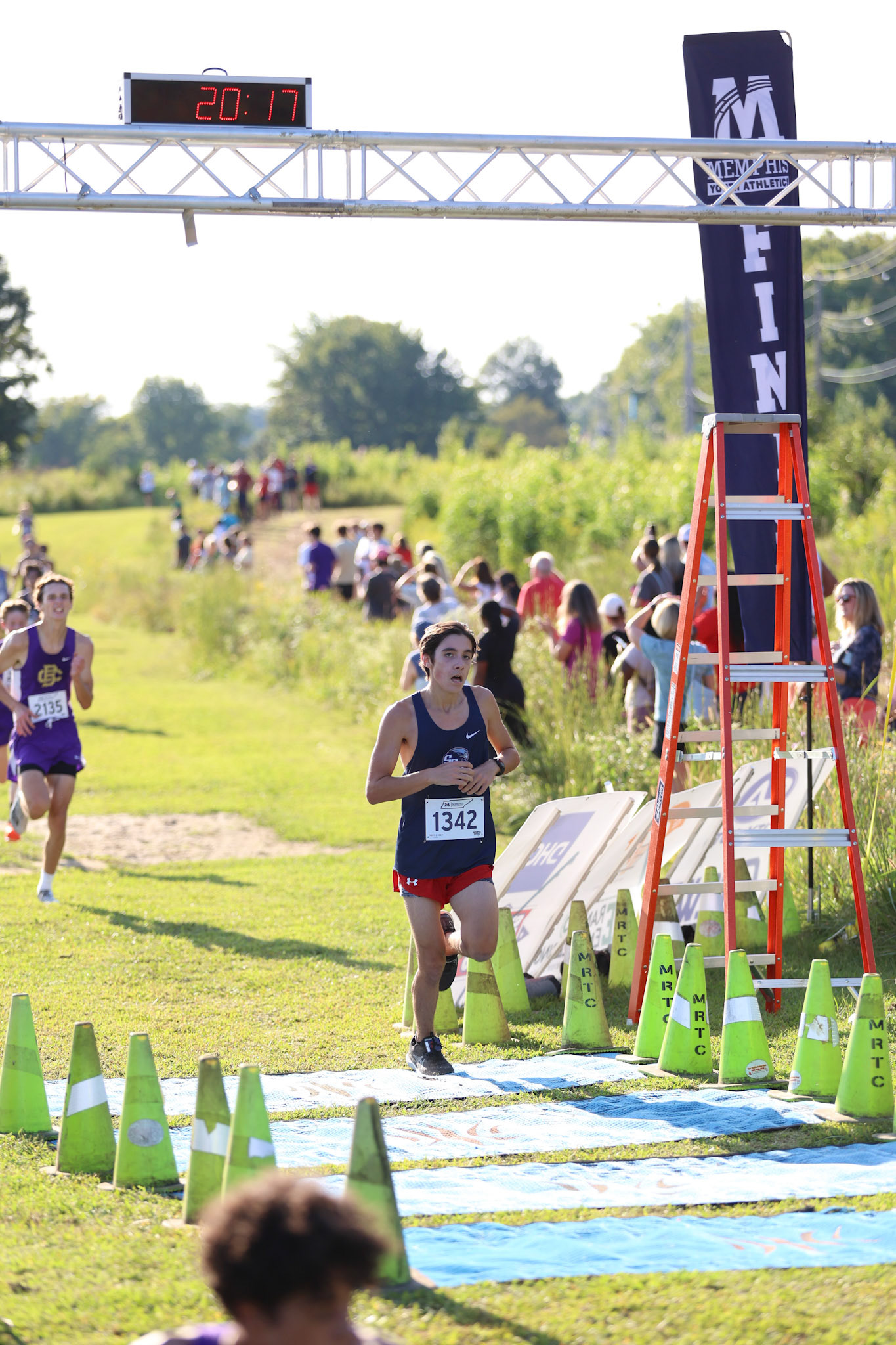 St. Benedict Cross Country MYA Meet 1 at Shelby Farms on Wednesday, September 14, 2022. (Ryan Beatty/SBA)