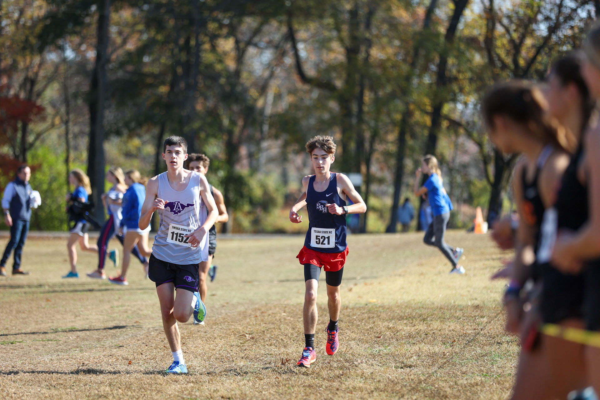 TSSAA Cross Country State Race on Nov. 3rd, 2022 in Hendersonville, TN. (Ryan Beatty/SBA)