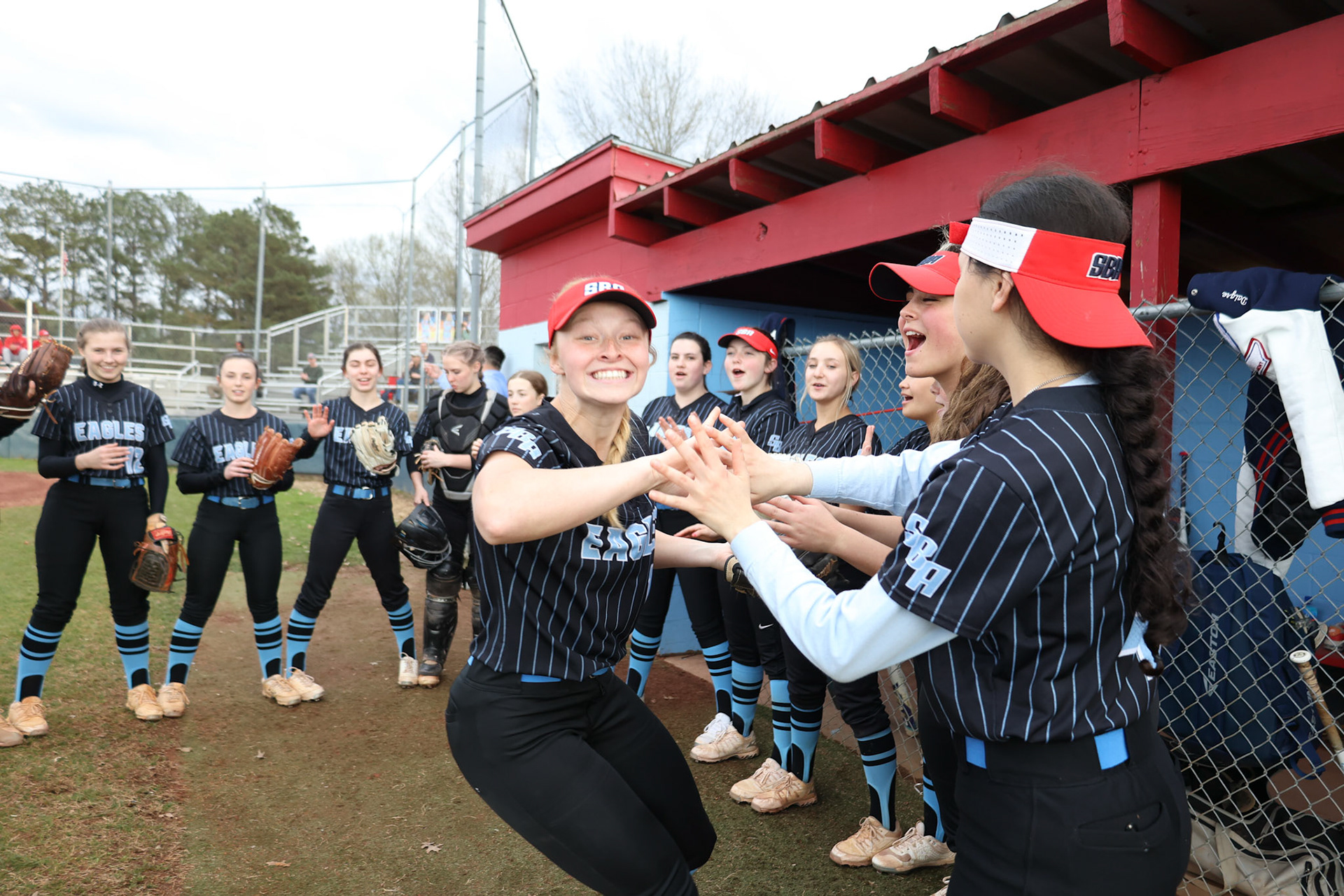 St. Benedict Softball vs St. Agnes Academy on Wednesday April 6, 2022 at St. Benedict At Auburndale High School in Memphis, TN. (Ryan Beatty/SBA)