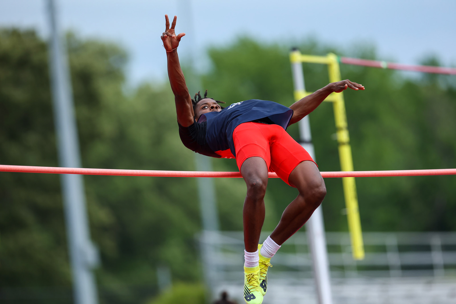 St. Benedict Track at Memphis University School in Memphis, TN on May 3, 2022. (Ryan Beatty/SBA)