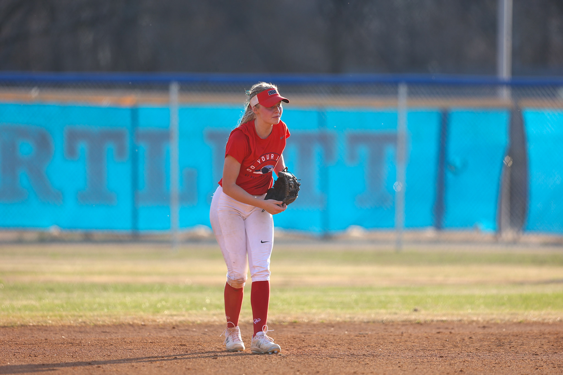 St. Benedict Softball vs Bartlett High School on March 3, 2022 at W.J. Freeman Park in Memphis, TN (Ryan Beatty/SBA)