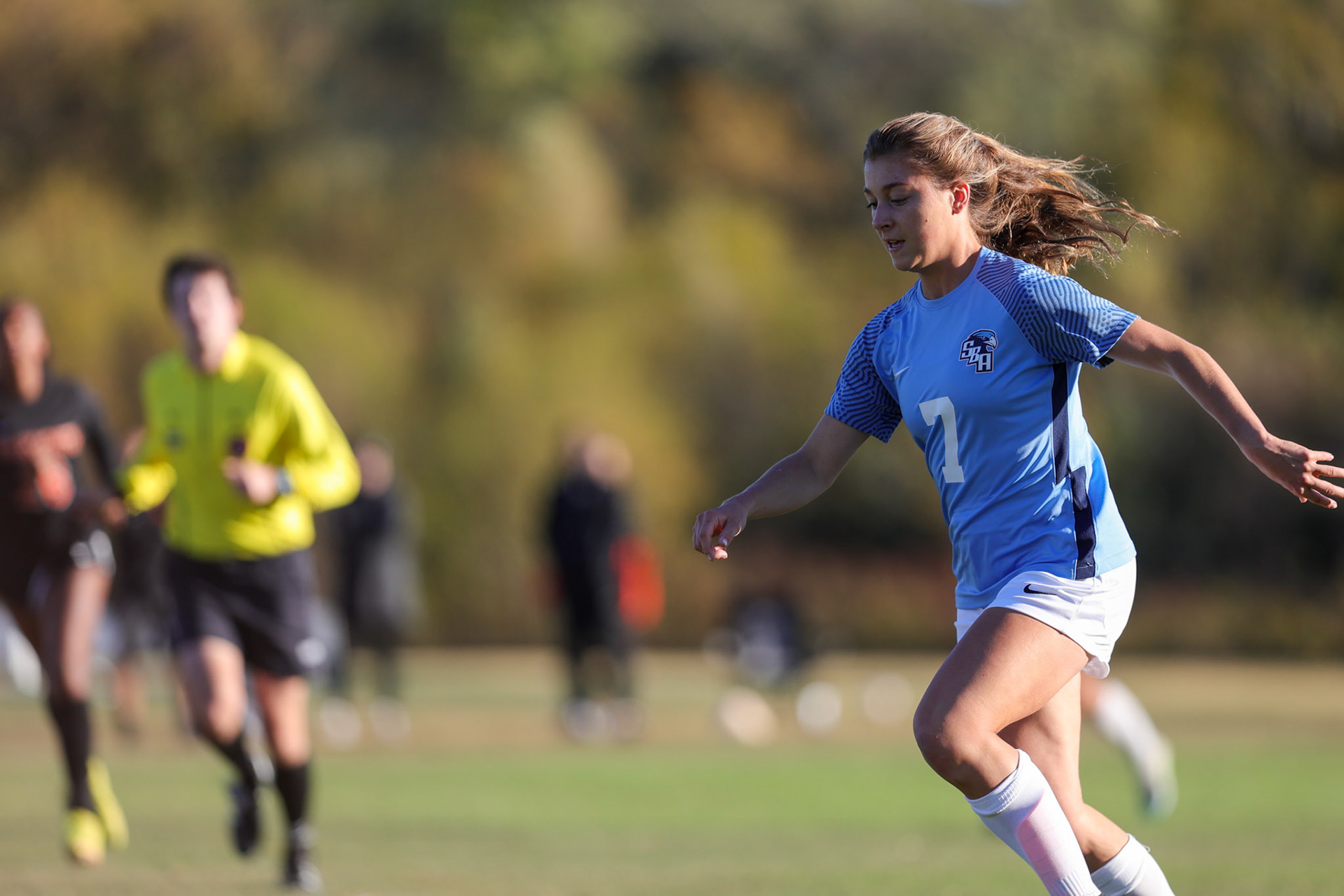 SBA Girl’s Soccer vs. Ensworth in the first round of the TSSAA State Tournament in Nashville, TN, on Oct. 17, 2022. (Ryan Beatty/SBA)