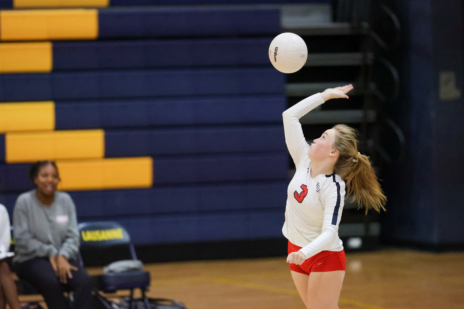 SBA Volleyball vs Lausanne on Wednesday, August 17, 2022. (Ryan Beatty/SBA)