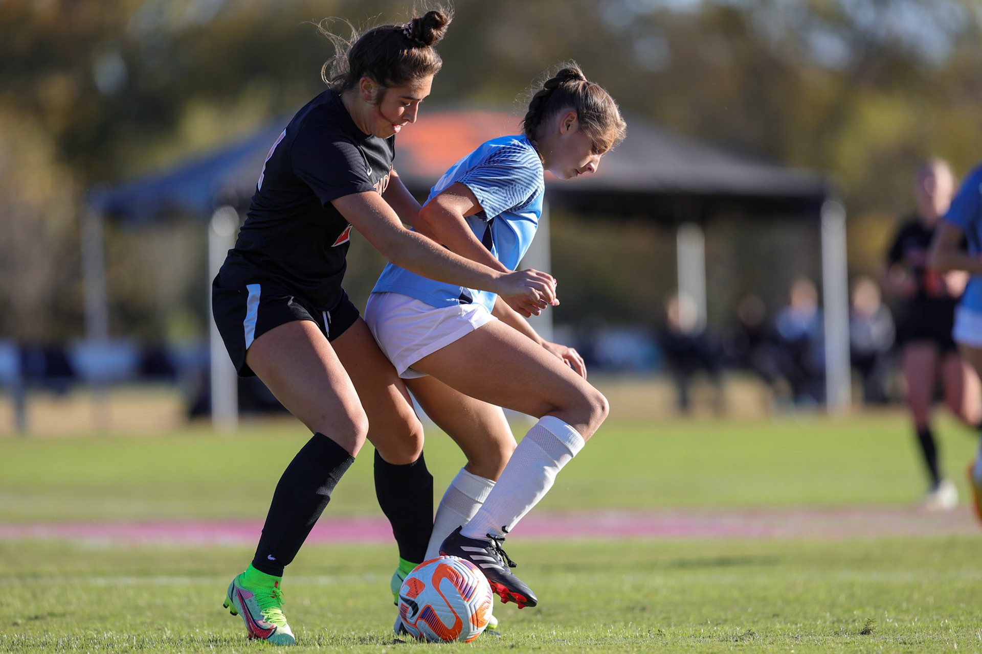 SBA Girl’s Soccer vs. Ensworth in the first round of the TSSAA State Tournament in Nashville, TN, on Oct. 17, 2022. (Ryan Beatty/SBA)