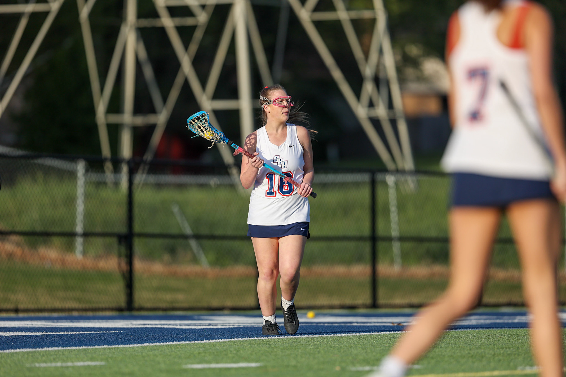 St. Benedict Girls Lacrosse vs St. Agnes on Senior Night at St. Benedict at Auburndale in Memphis, TN on April 19, 2022. (Ryan Beatty/SBA)