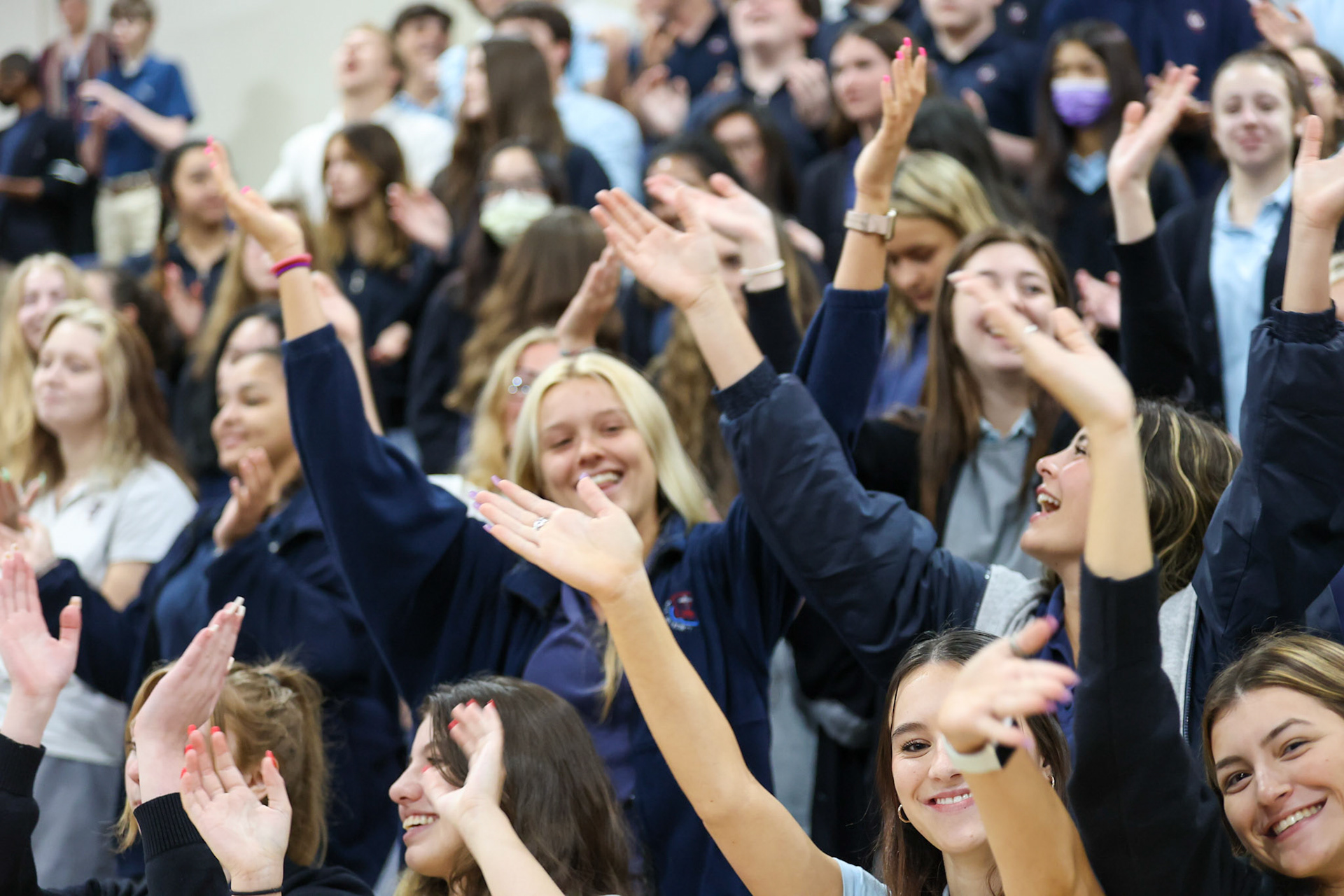 May Crowning at St. Benedict at Auburndale High School in Memphis, TN on May 3, 2022. (Ryan Beatty/SBA)