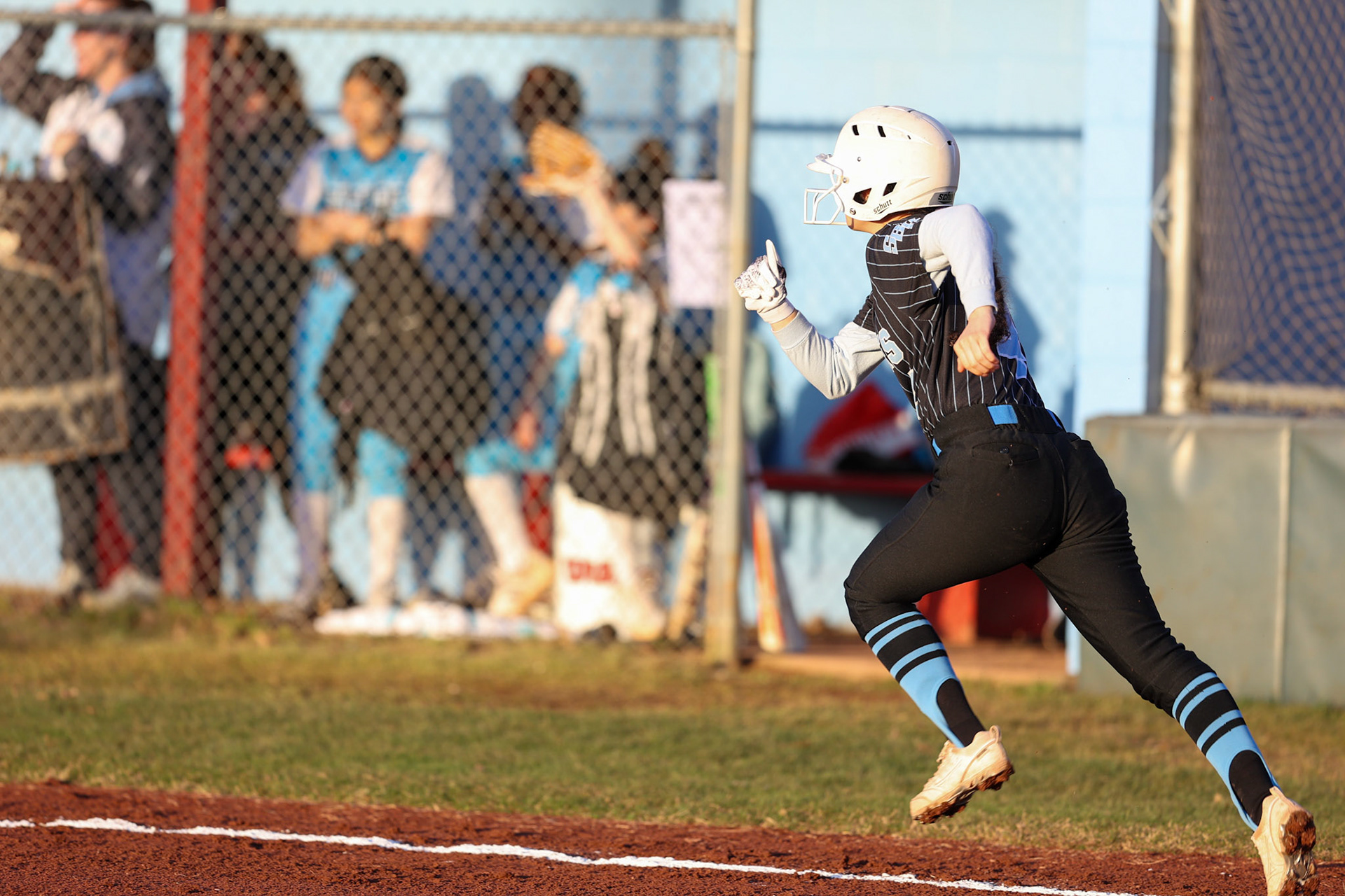 St. Benedict Softball vs St. Agnes Academy on Wednesday April 6, 2022 at St. Benedict At Auburndale High School in Memphis, TN. (Ryan Beatty/SBA)