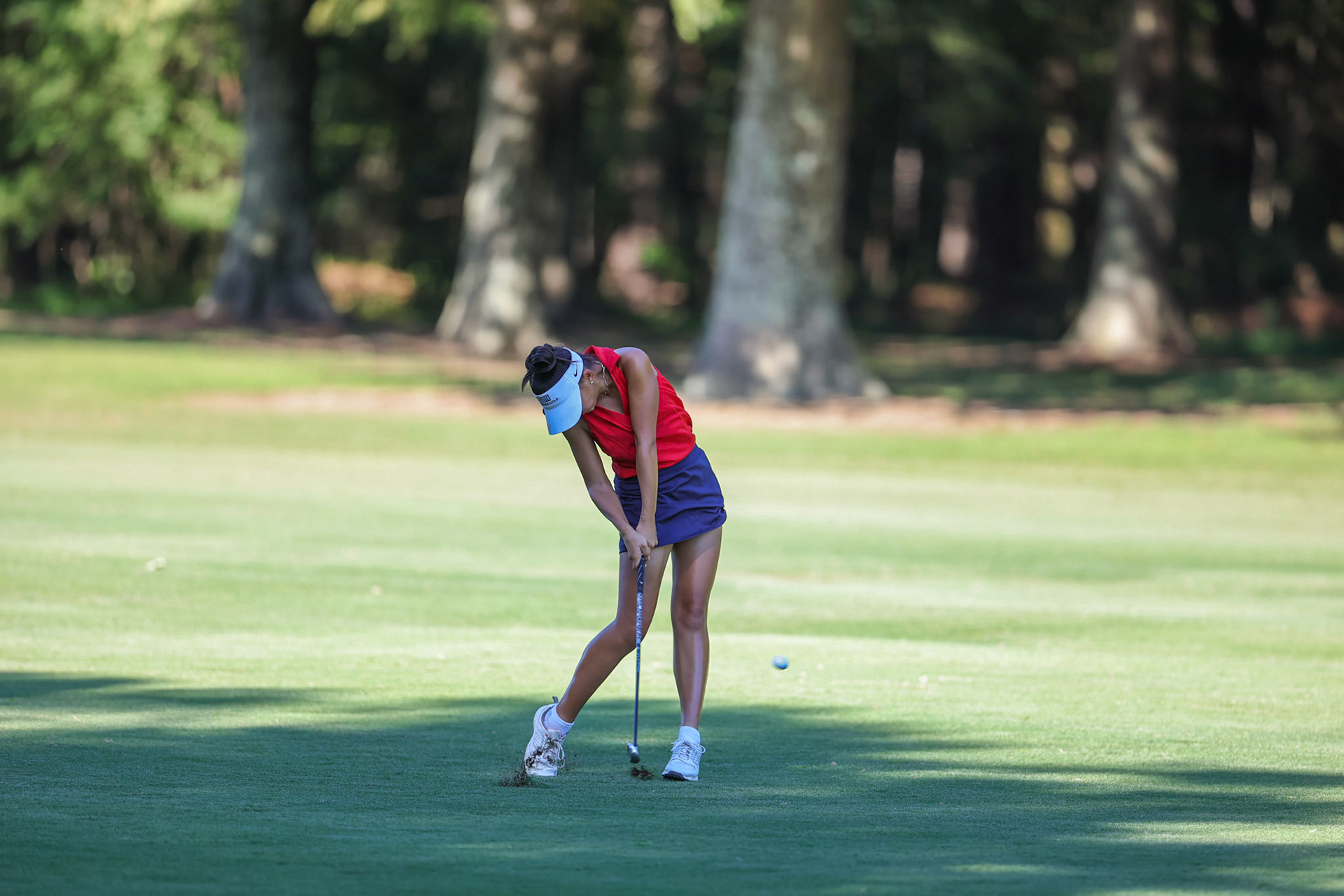 St. Benedict Girls Golf at Windyke on August 31, 2022. (Ryan Beatty/SBA)