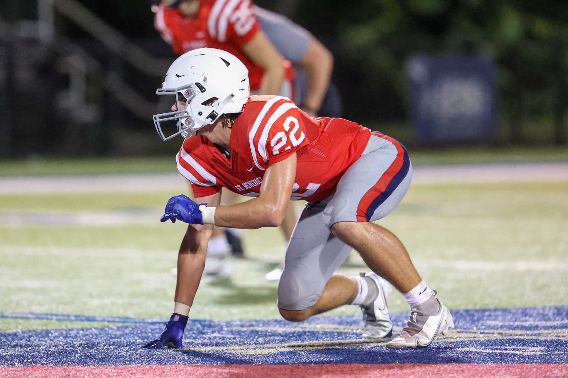 SBA Football Scrimmage on Friday, August 5, 2022 at St. Benedict at Auburndale in Memphis, TN. (Ryan Beatty/SBA)