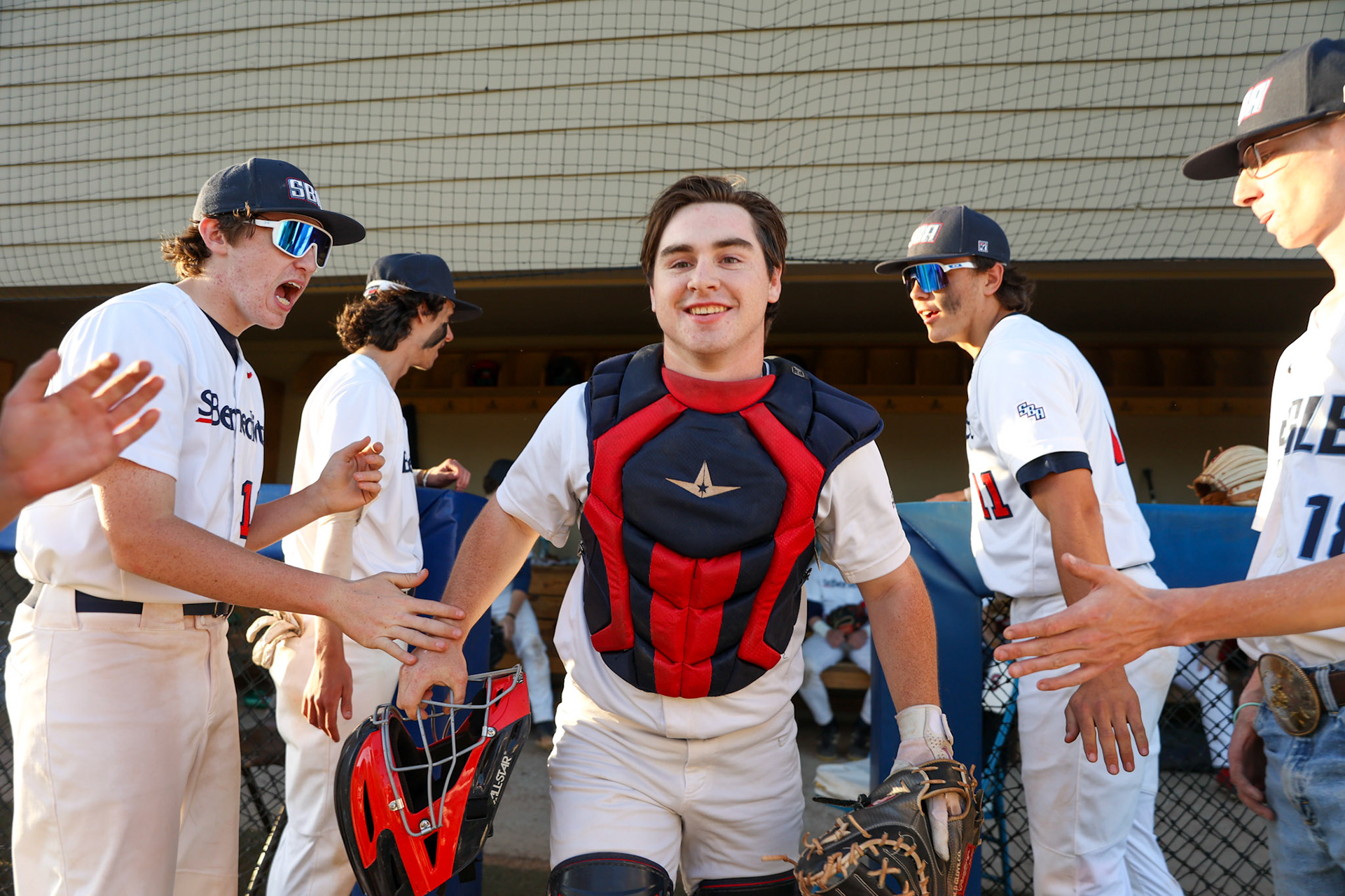 SBA Baseball Senior Night (Ryan Beatty Photo)