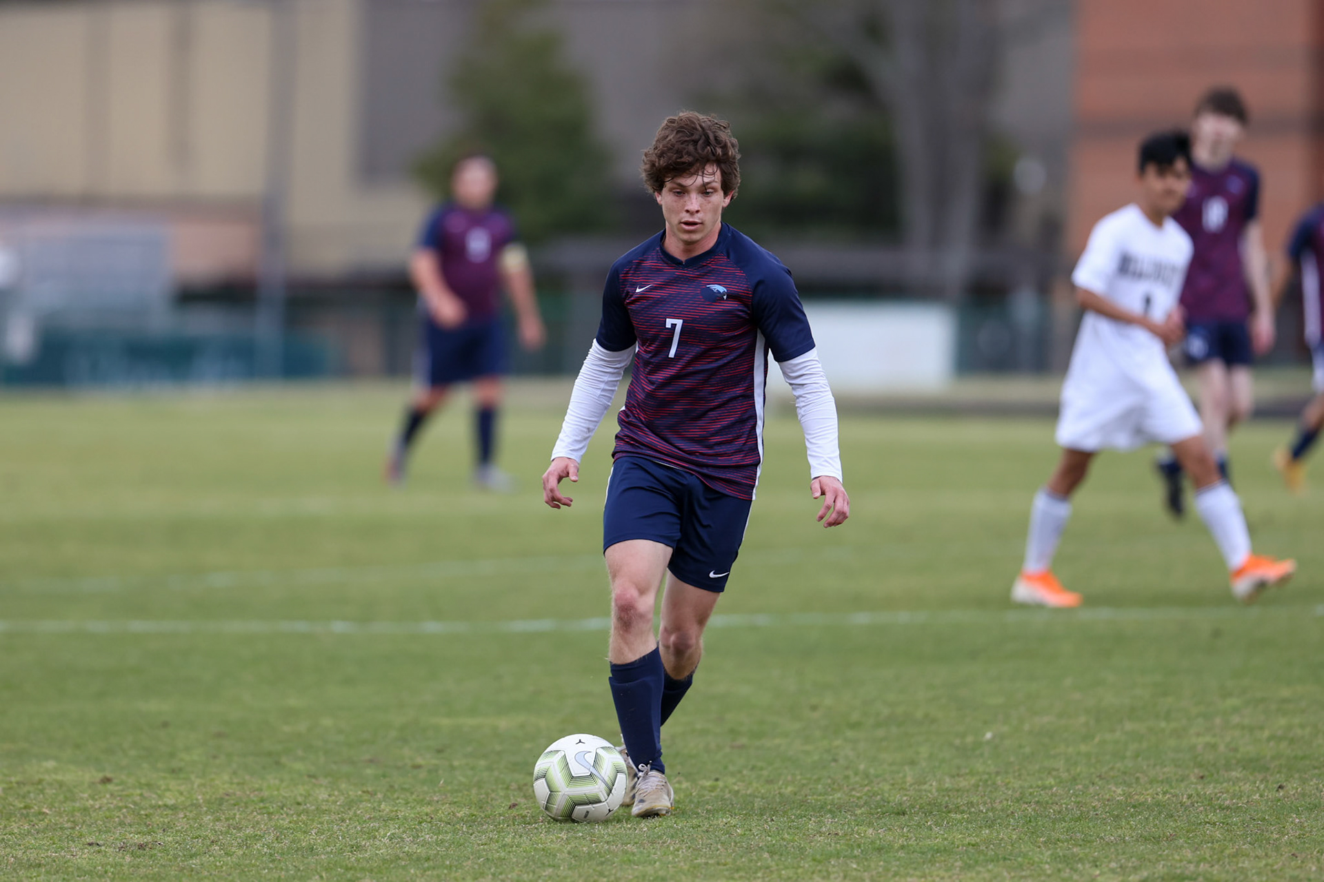 St. Benedict Soccer vs Millington on April 7, 2022 at St. Benedict At Auburndale High School in Memphis, TN. (Ryan Beatty/SBA)