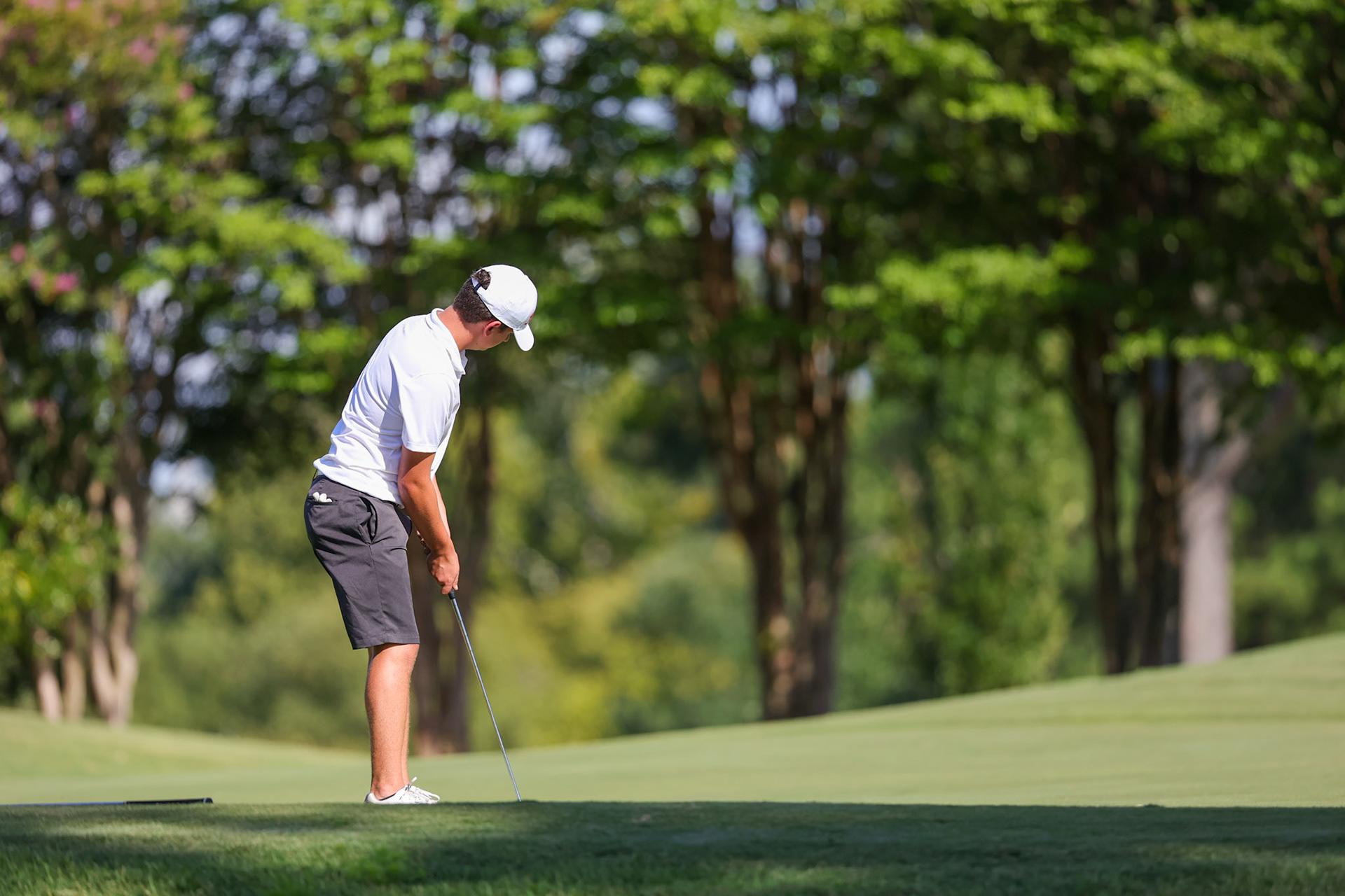 St. Benedict Boys Golf at Colonial on August 30, 2022. (Ryan Beatty/SBA)