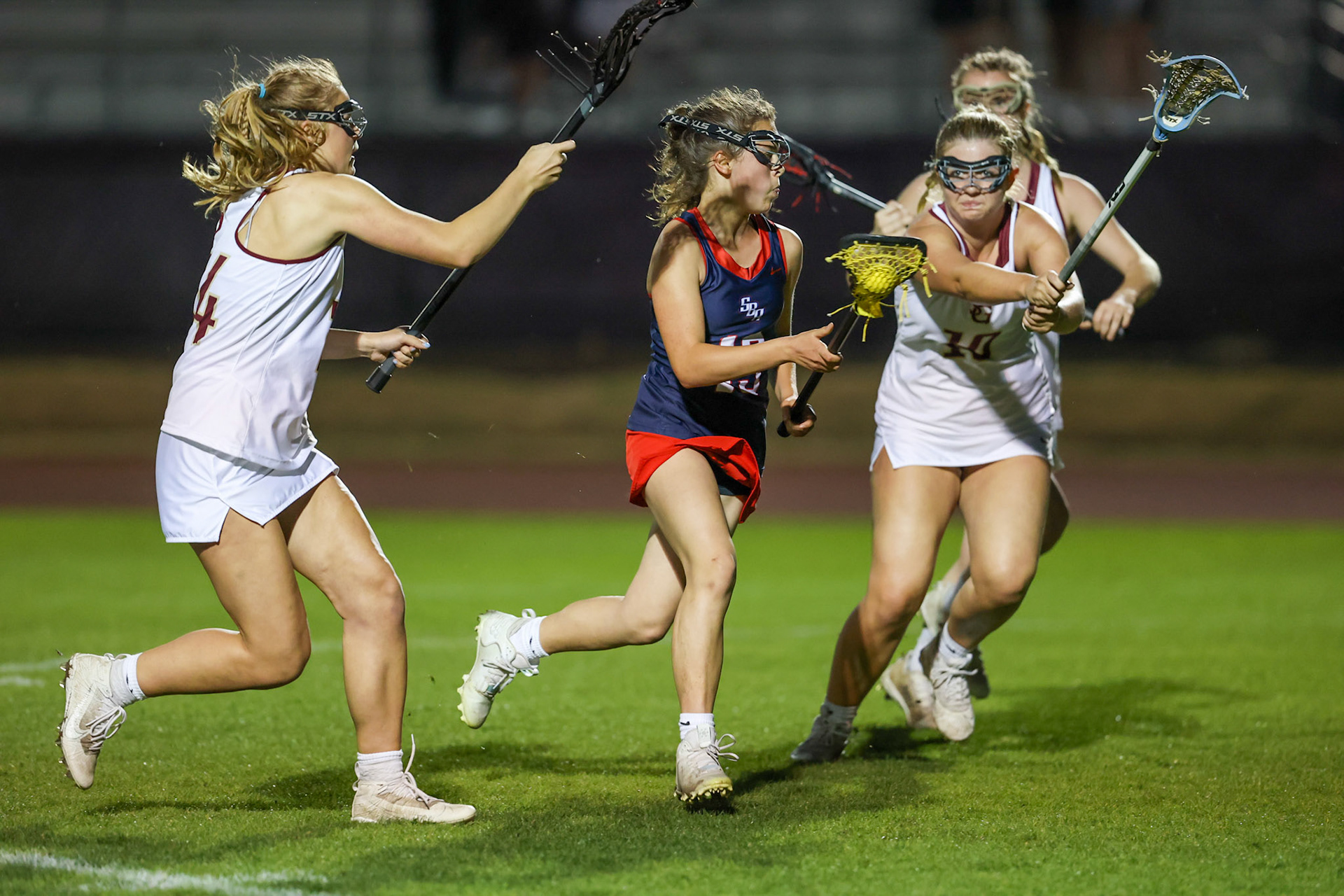 St. Benedict Lacrosse vs St. George’s at St. George’s Independent School on April 12, 2022 in Memphis, TN. (Ryan Beatty/SBA)