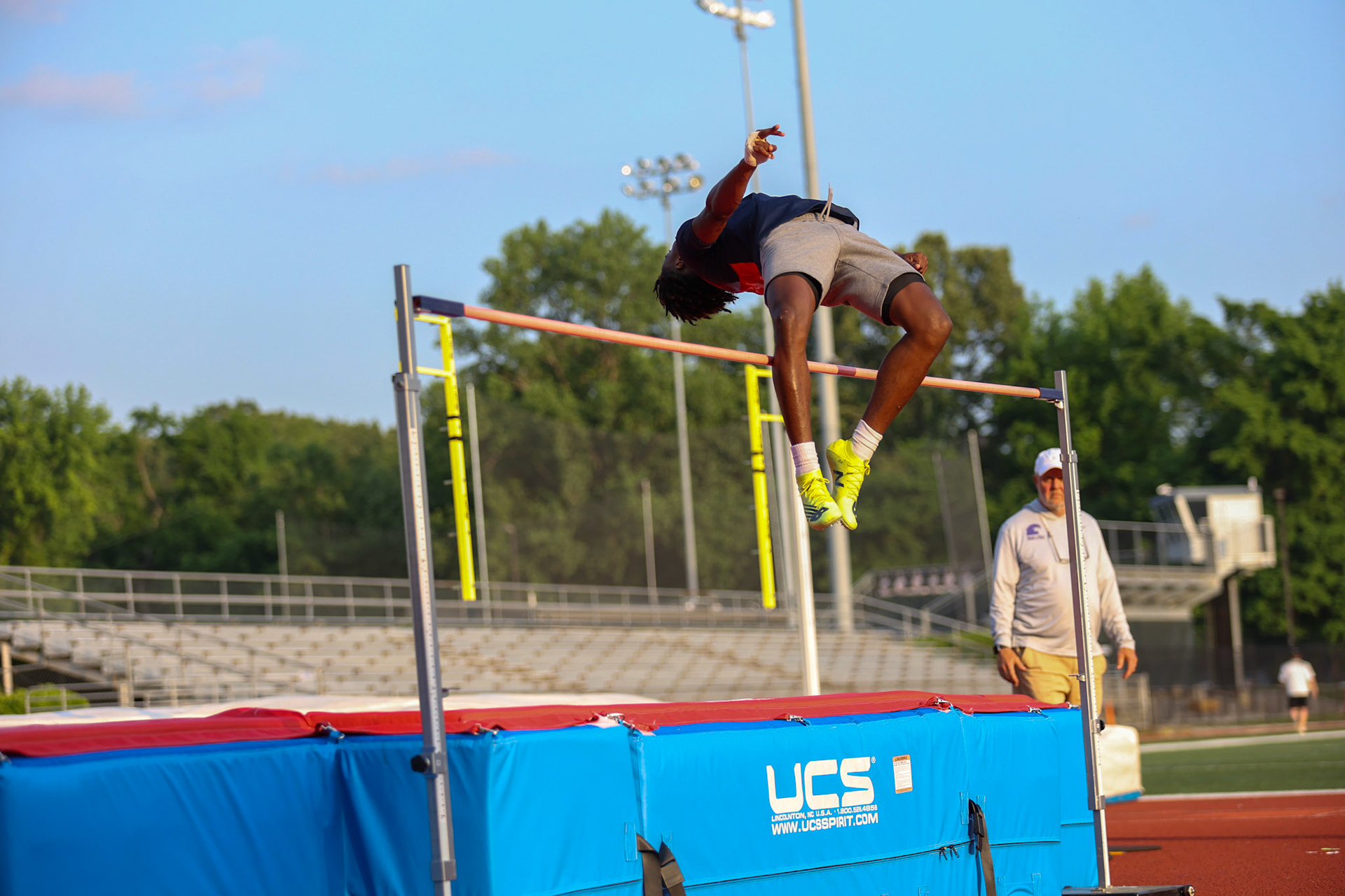 St. Benedict Track at MUS Region Meet on May 11, 2022. (Ryan Beatty/SBA)