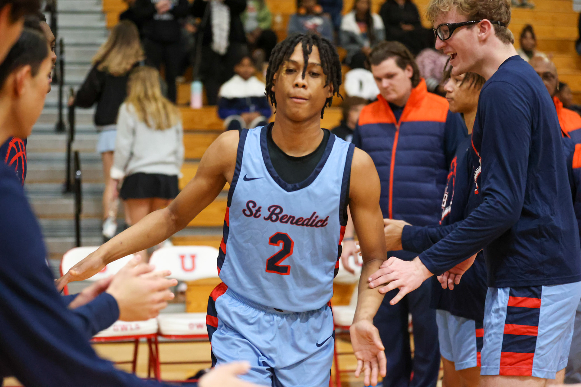 SBA Boys Basketball at MUS. (Ryan Beatty Photo)