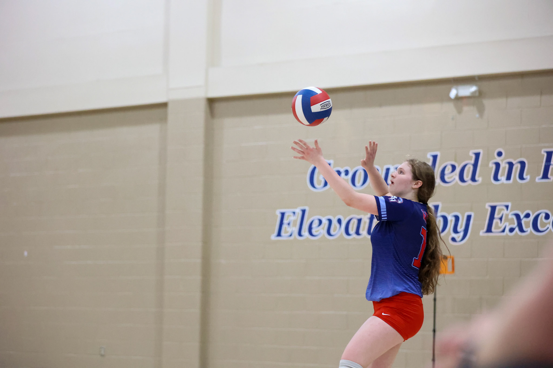 St. Benedict Volleyball vs Hutchison at St. Benedict on Tuesday, September 13, 2022. (Ryan Beatty/SBA)