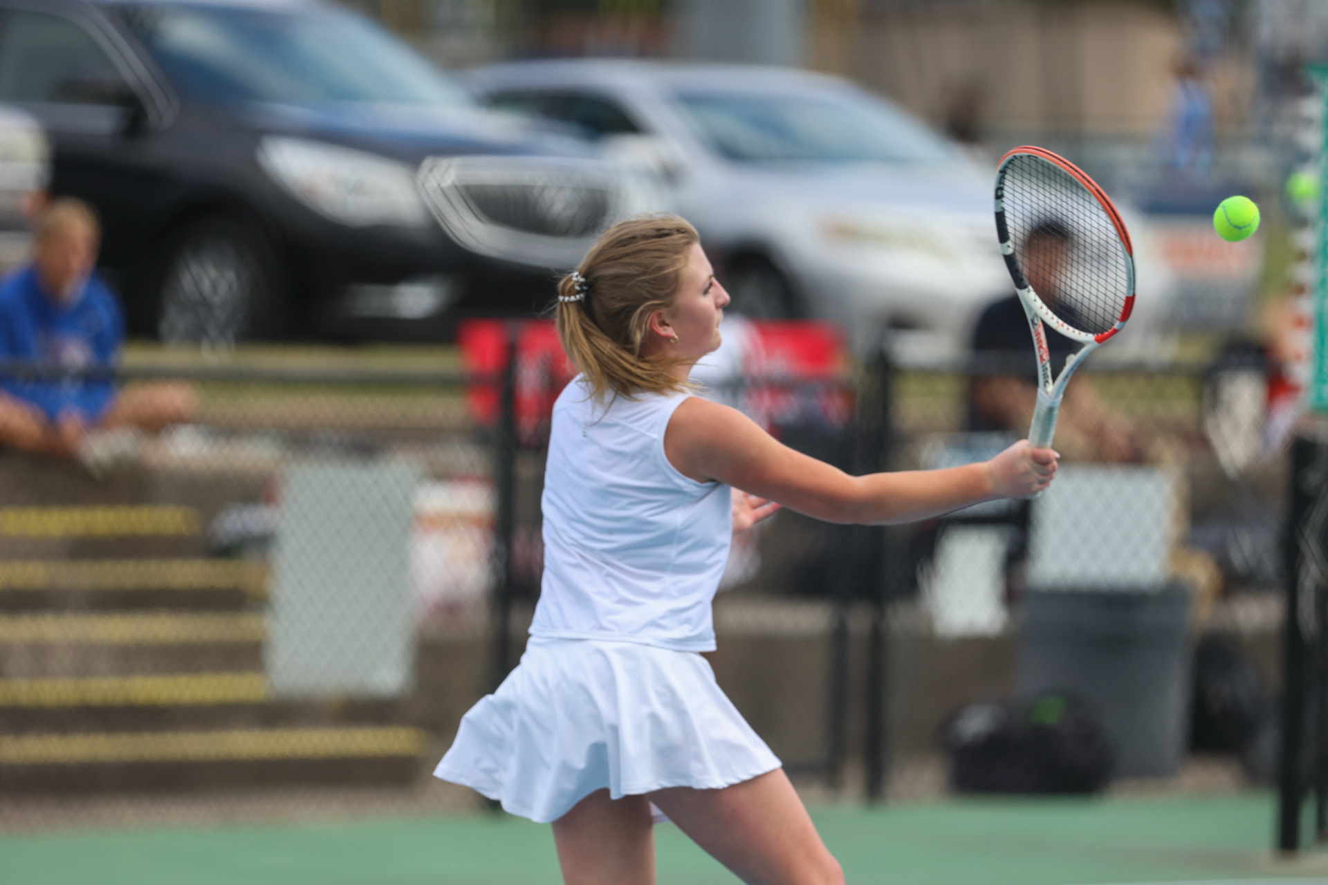 SBA Tennis vs Houston on Thursday, April 13, 2023. (Ryan Beatty Photo)
