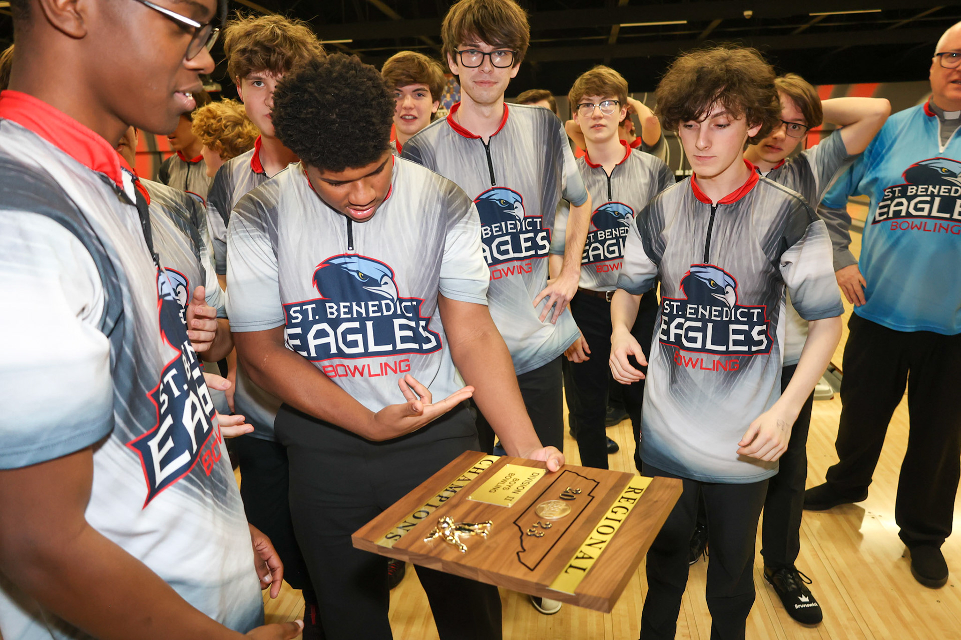 SBA Bowling vs Briarcrest. (Ryan Beatty/SBA)