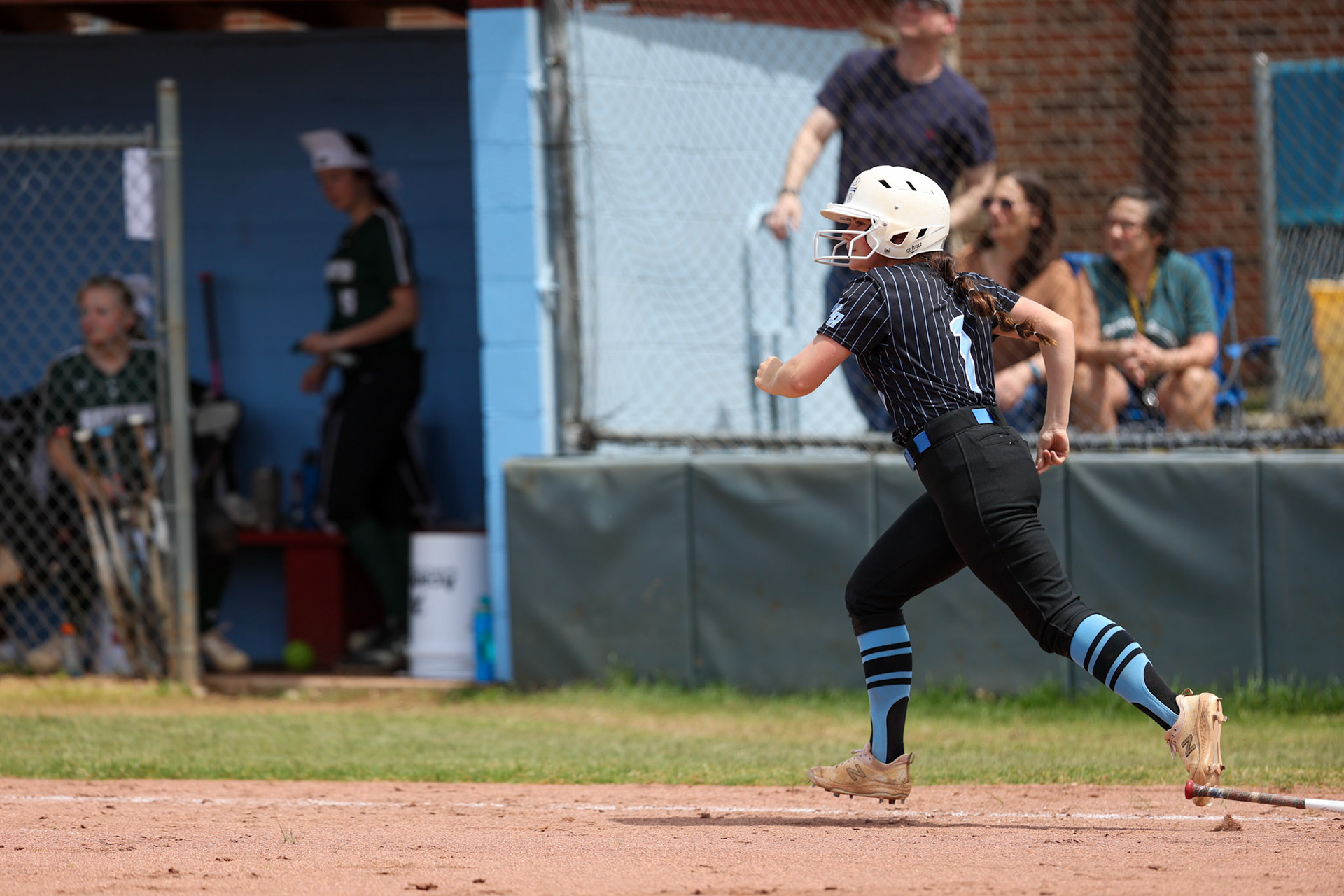 St. Benedict Softball vs Briarcrest at St. Benedict at Auburndale High School on April 23, 2022.  (Ryan Beatty/SBA)