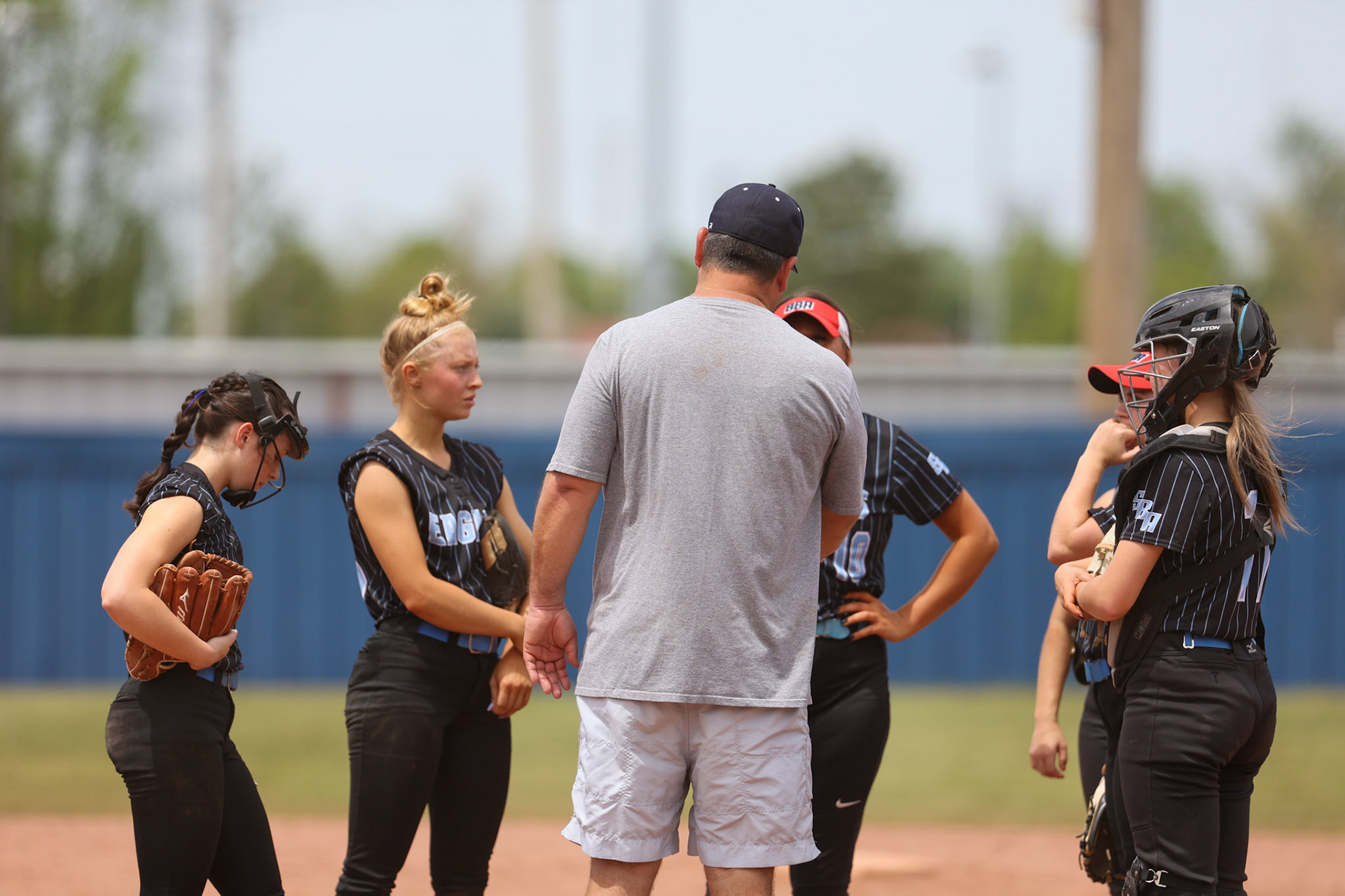 St. Benedict Softball vs Briarcrest at St. Benedict at Auburndale High School on April 23, 2022.  (Ryan Beatty/SBA)