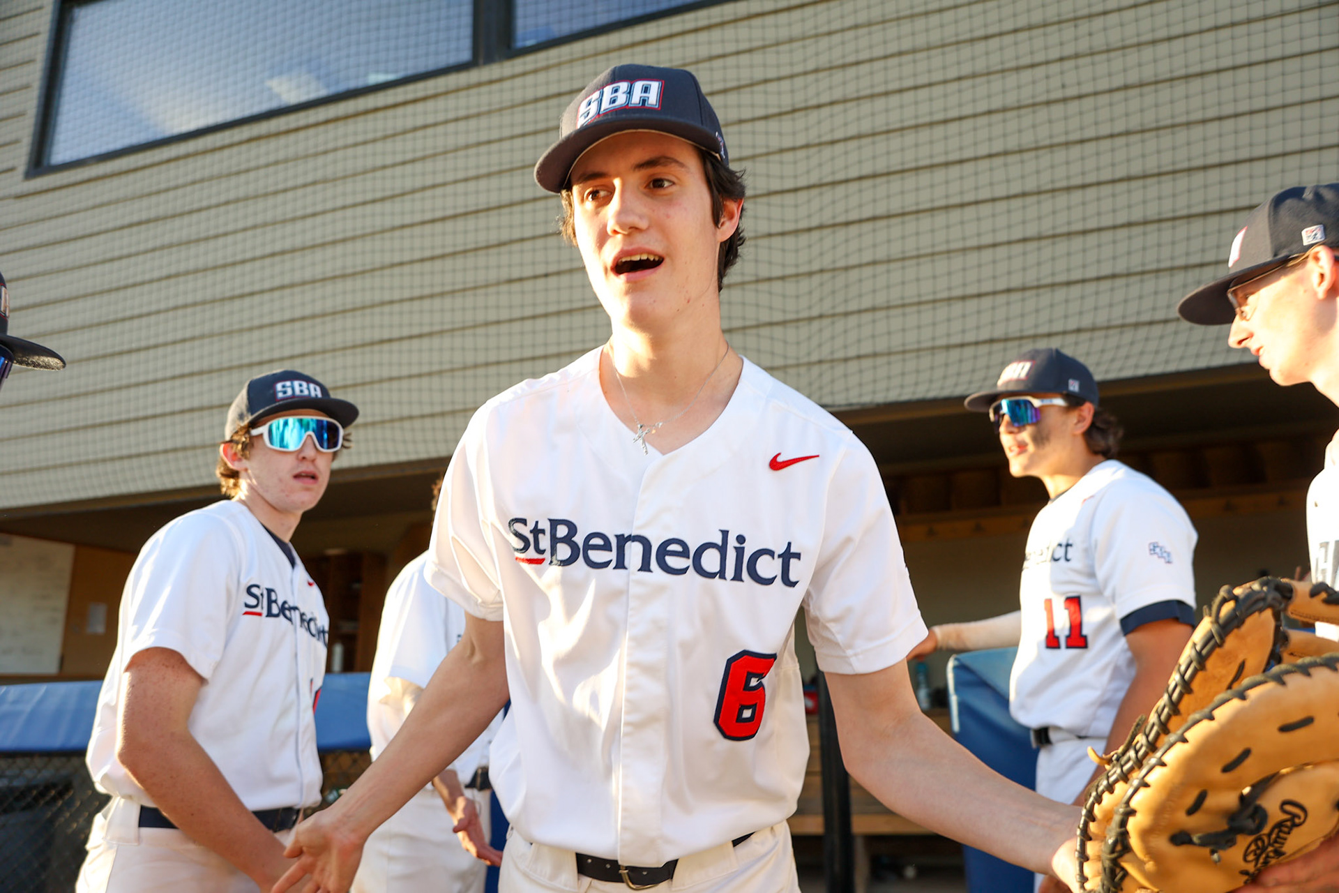 SBA Baseball Senior Night (Ryan Beatty Photo)