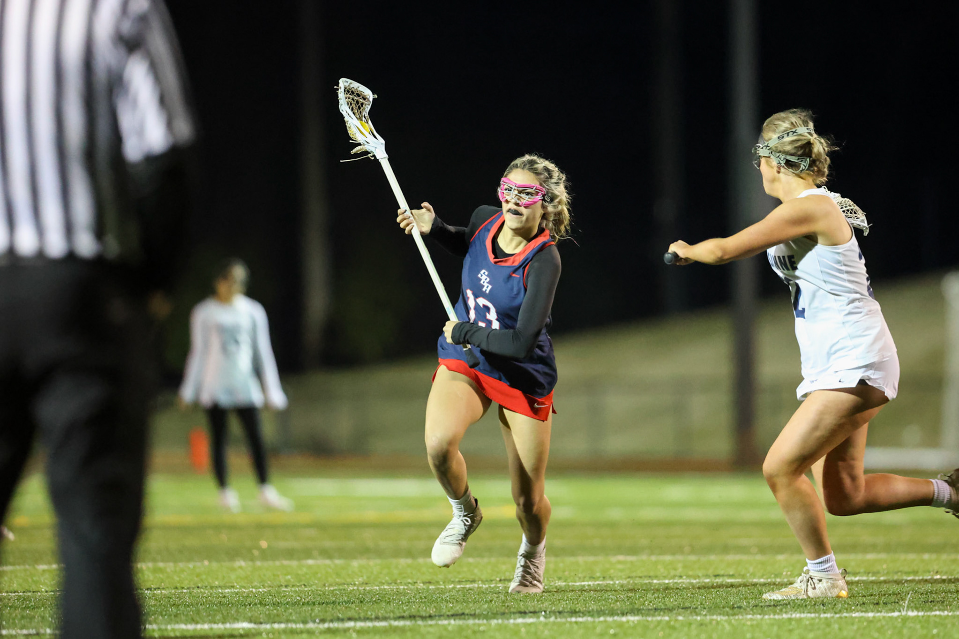 SBA Girls Lacrosse vs Lausanne on Wednesday, March 8, 2023. (Ryan Beatty Photo)