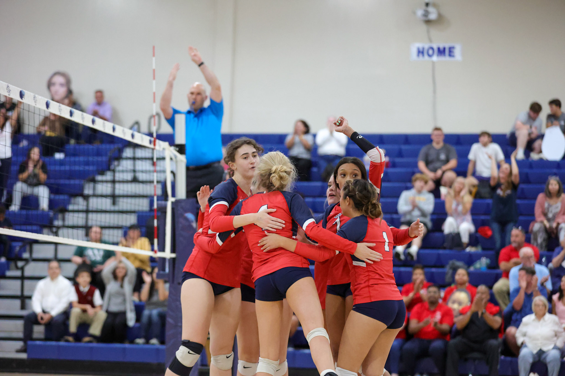 St. Benedict Volleyball vs White Station at St. Benedict at Auburndale in Memphis, TN on Thursday, September 22, 2022. (Ryan Beatty/SBA)