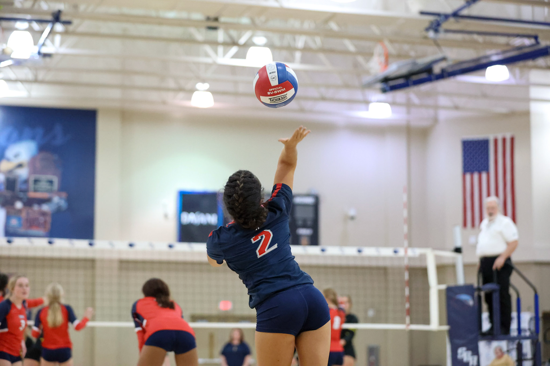 St. Benedict Volleyball vs Hutchison at St. Benedict on Tuesday, September 13, 2022. (Ryan Beatty/SBA)