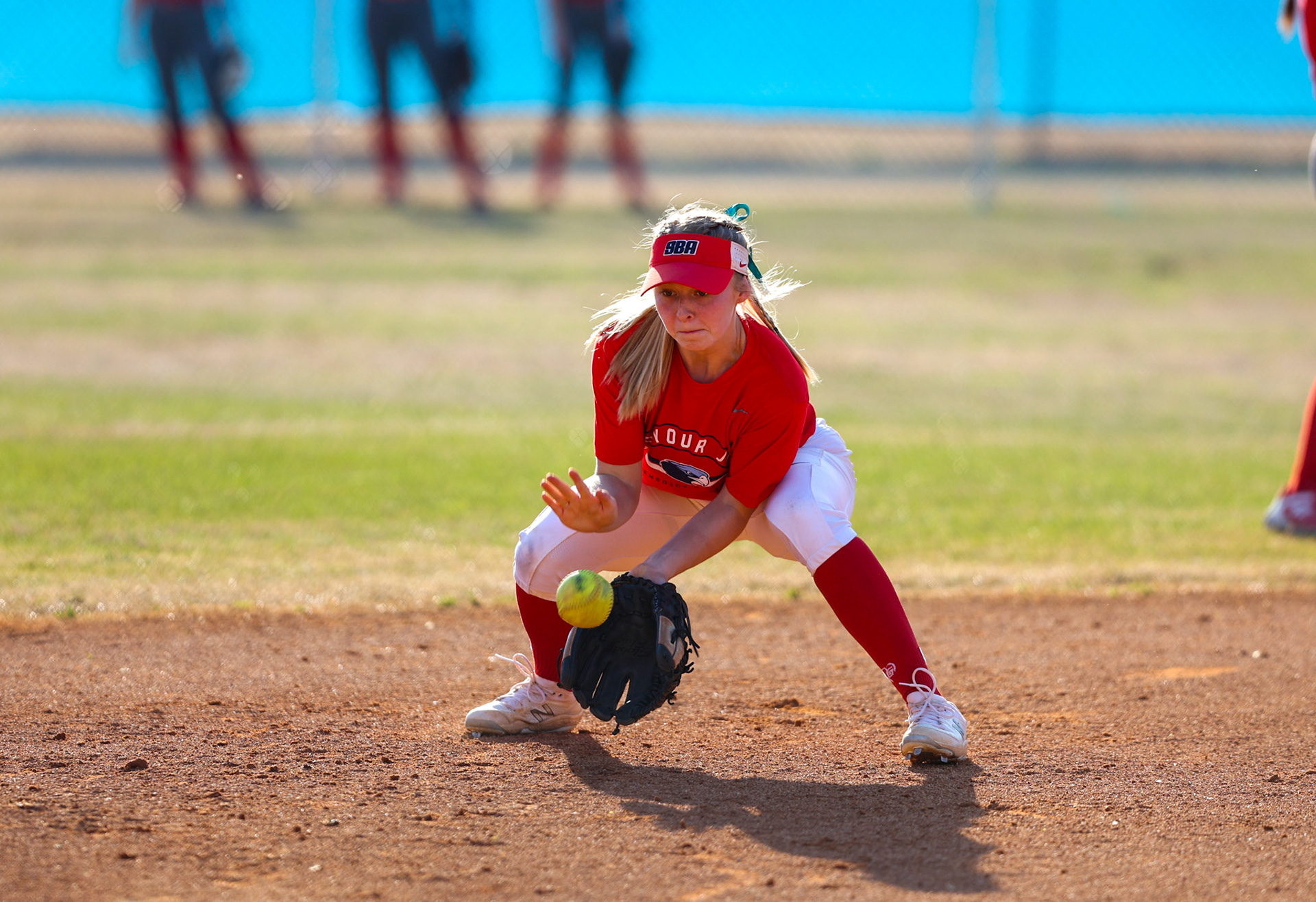 St. Benedict Softball vs Bartlett High School on March 3, 2022 at W.J. Freeman Park in Memphis, TN (Ryan Beatty/SBA)