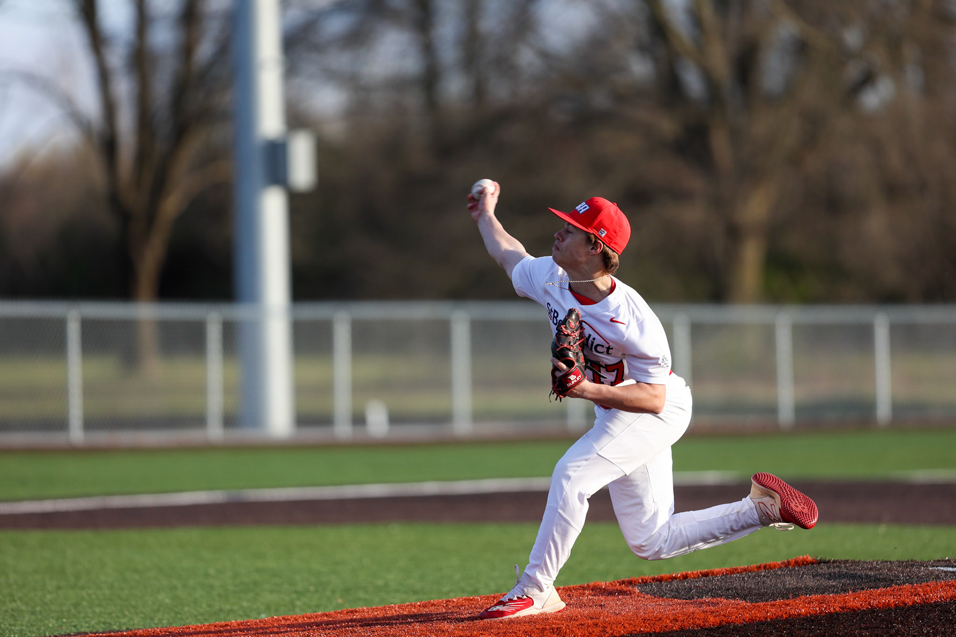 SBA Baseball vs Fayette Academy at USA Stadium in Millington, TN on Monday, March 13, 2023. (Ryan Beatty Photo)